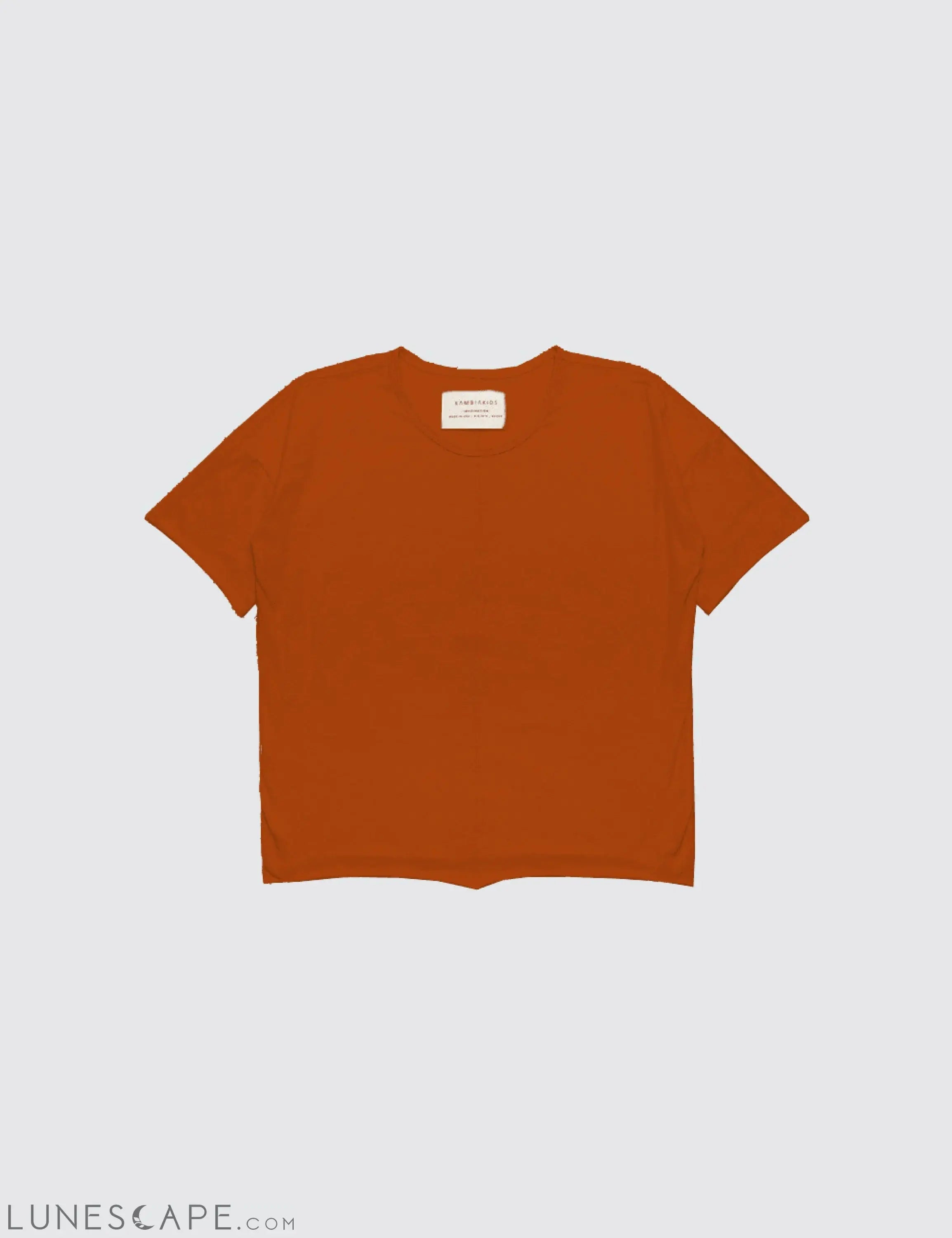 Short Sleeve Tee - Burnt Orange LUNESCAPE