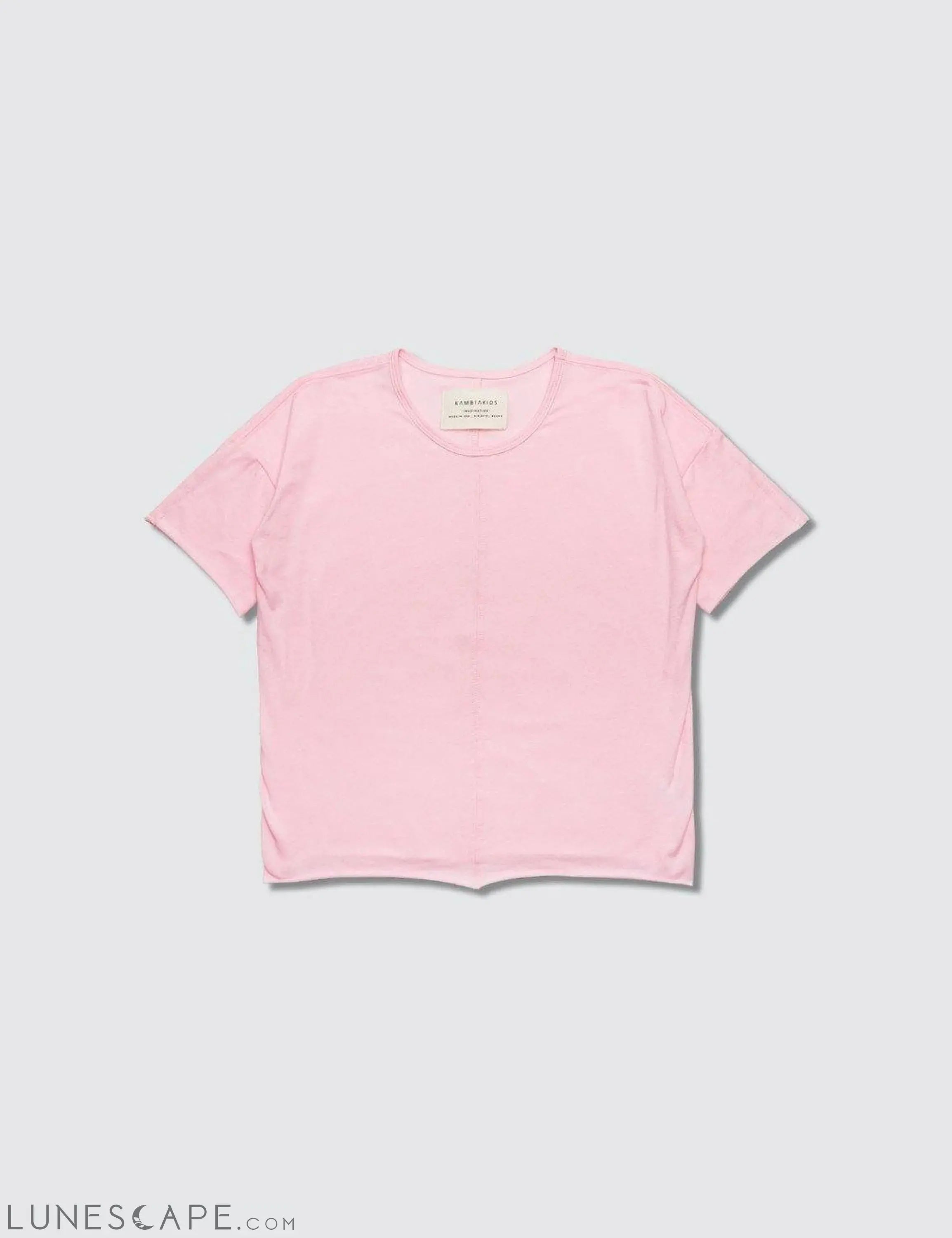 Short Sleeve Tee - Pink LUNESCAPE