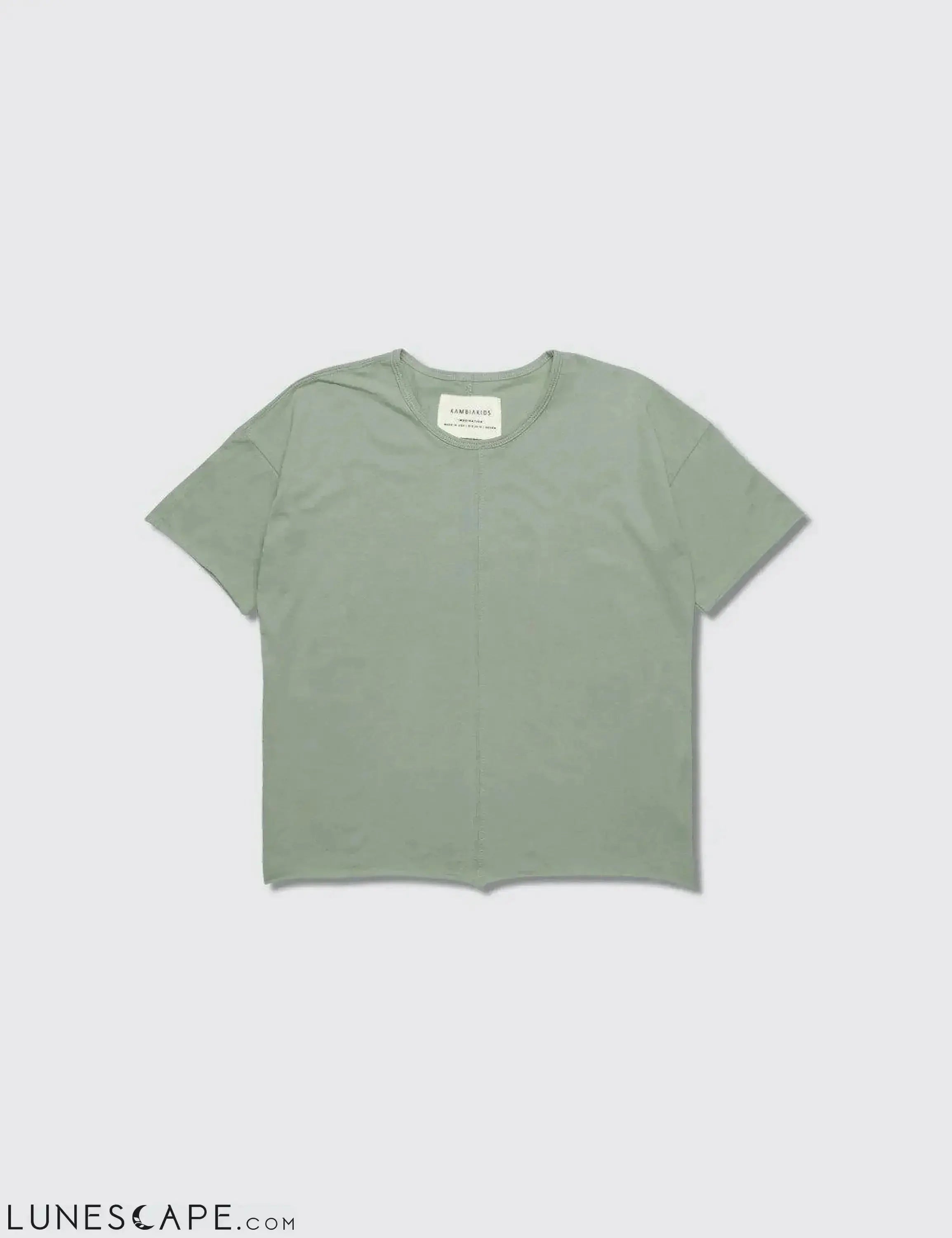 Short Sleeve Tee - Sage Green LUNESCAPE
