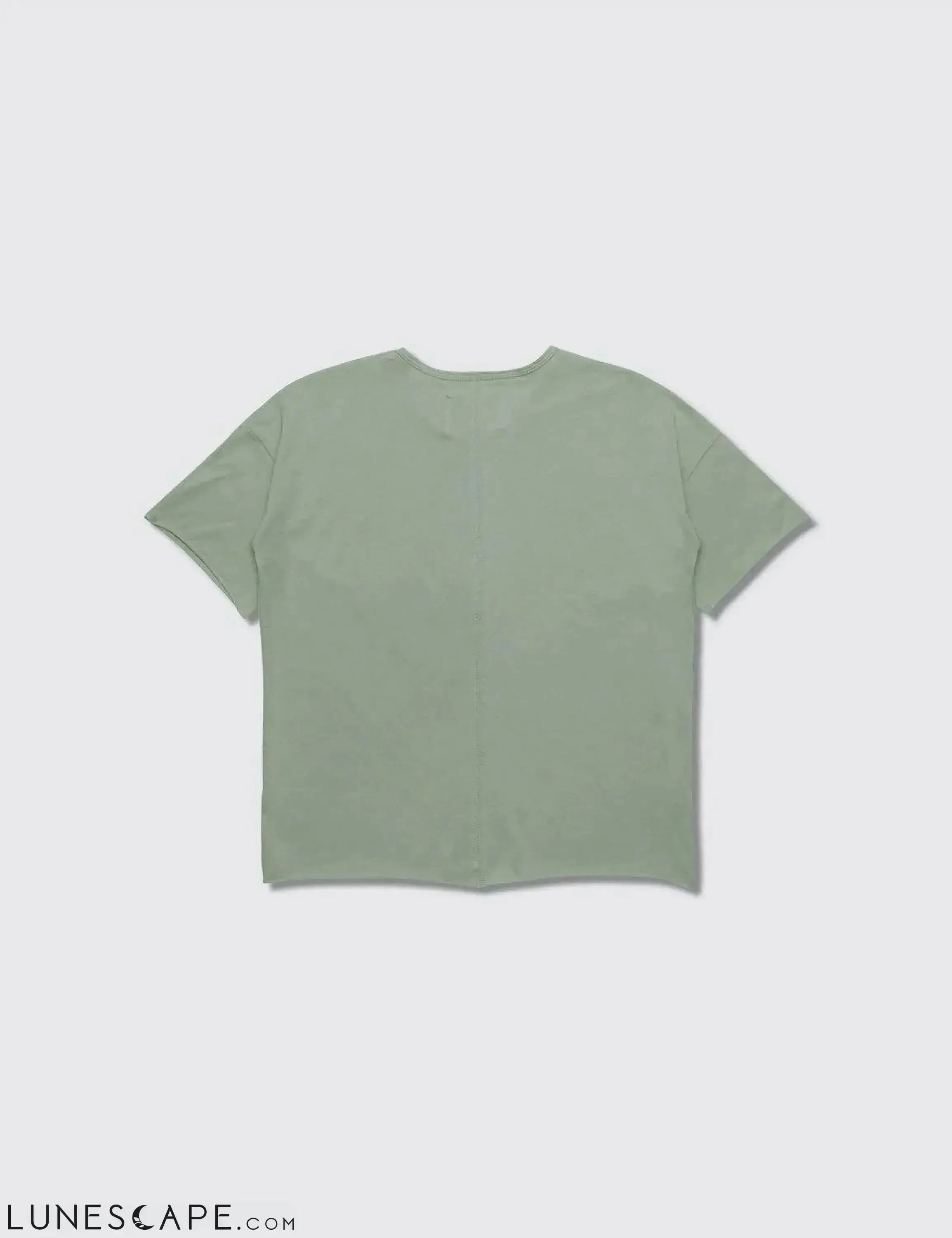 Short Sleeve Tee - Sage Green LUNESCAPE