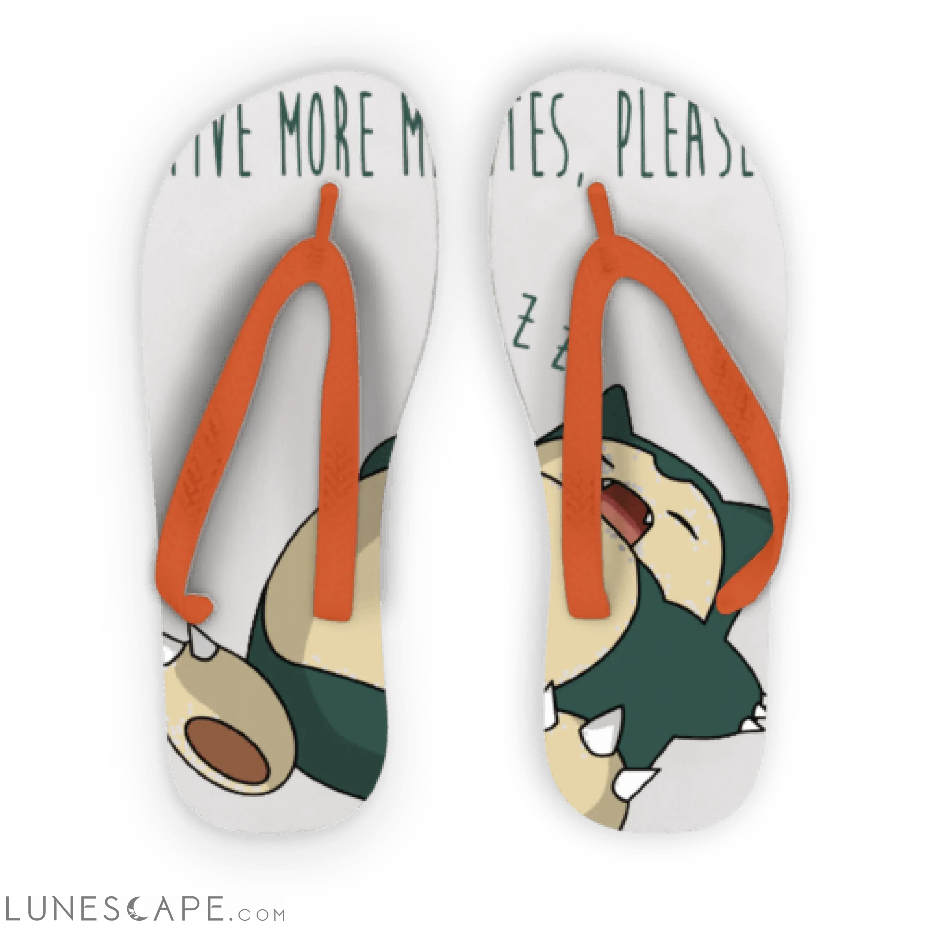 Sleepytime Adult Flip Flops LUNESCAPE