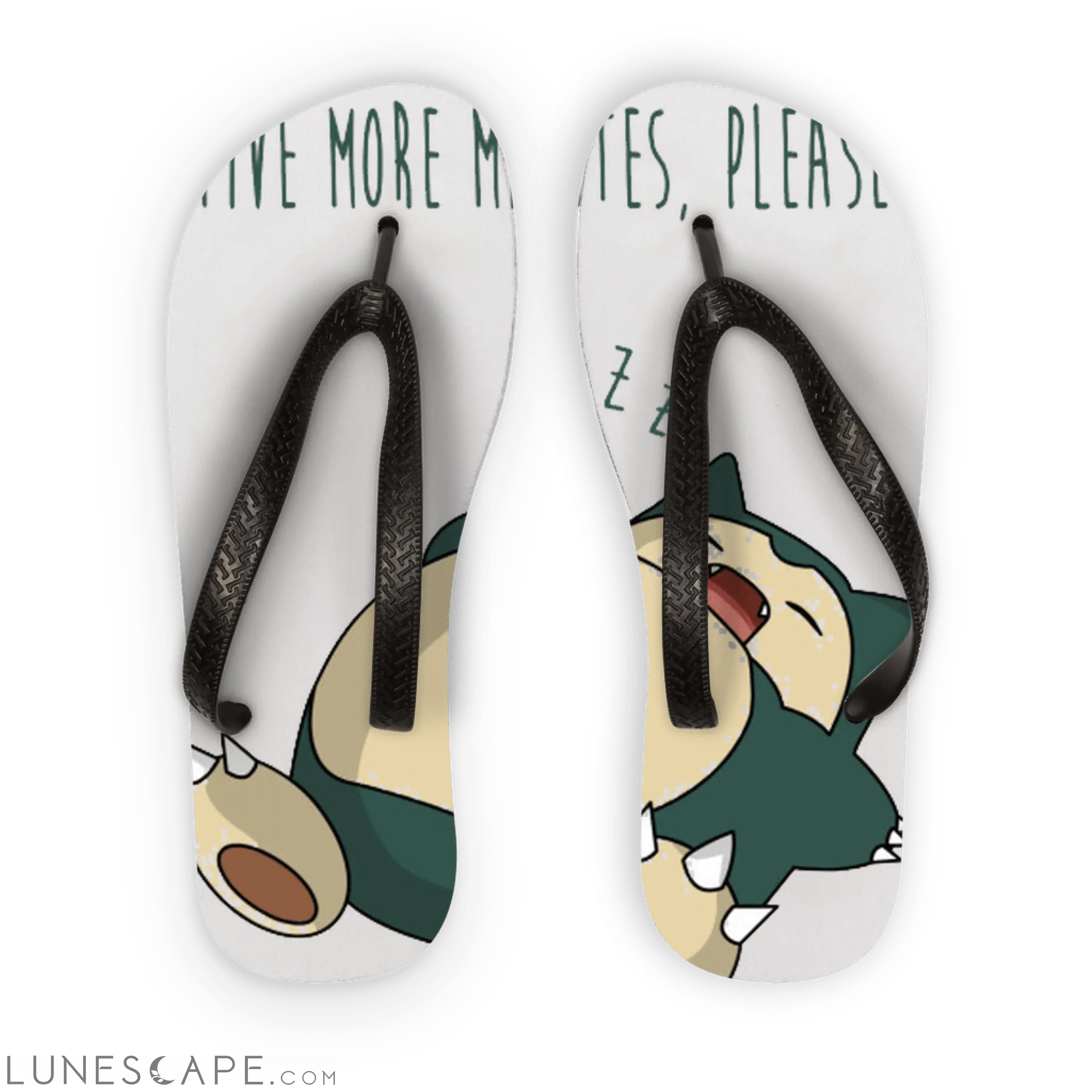 Sleepytime Adult Flip Flops LUNESCAPE