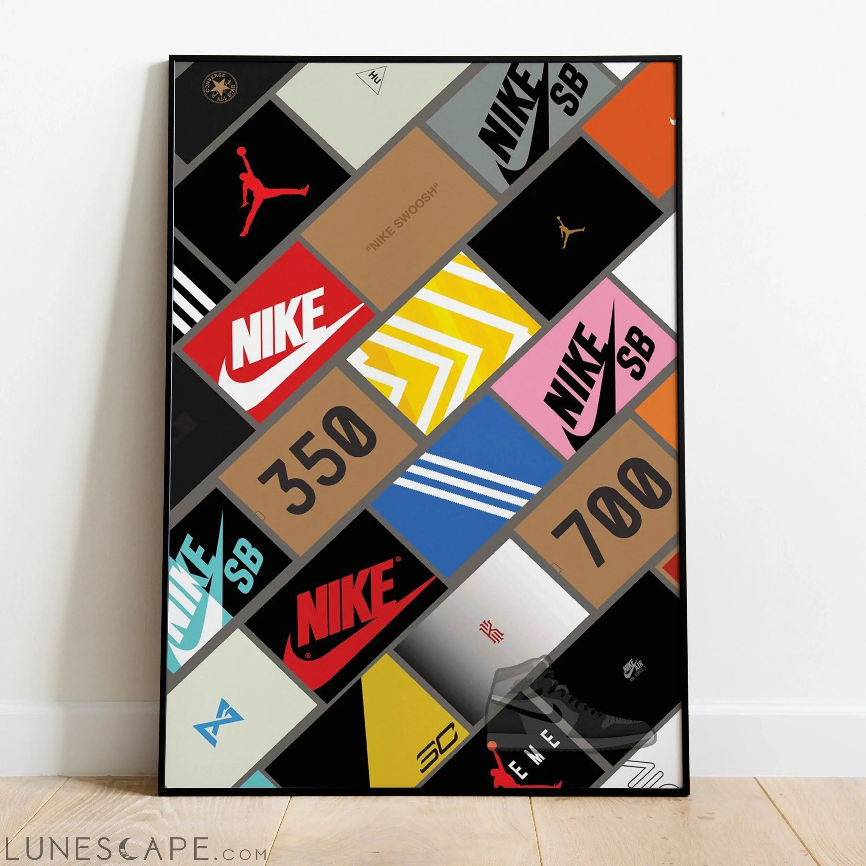 Sneakers Poster LUNESCAPE