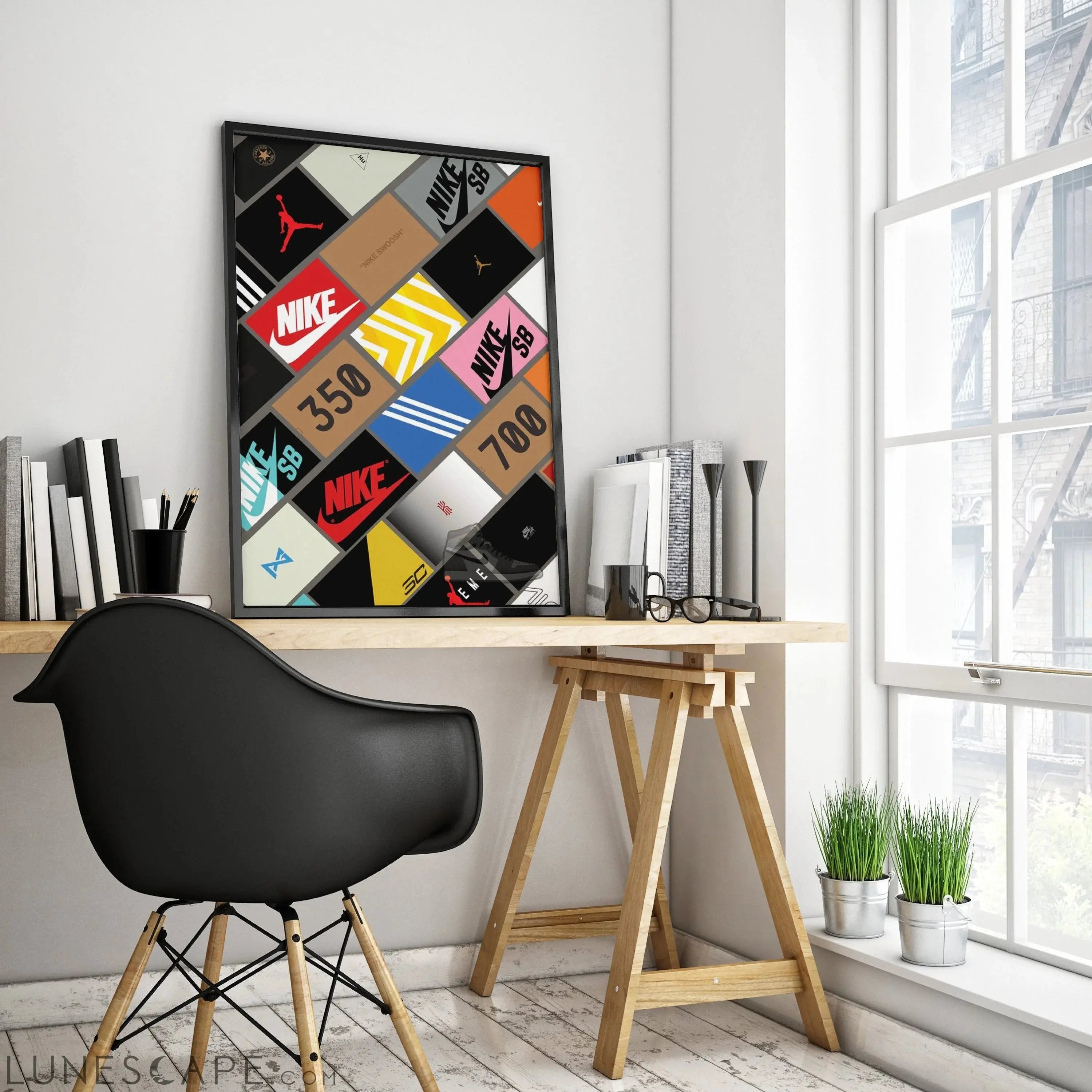 Sneakers Poster LUNESCAPE