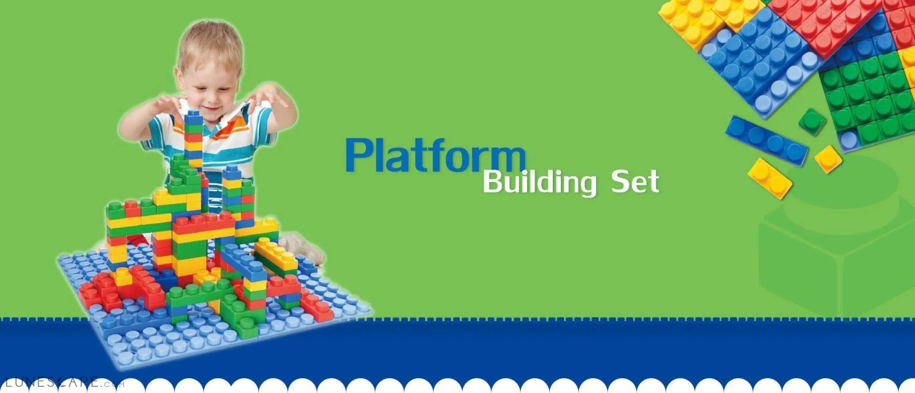 Soft Building Blocks Platforms & Building Sets LUNESCAPE