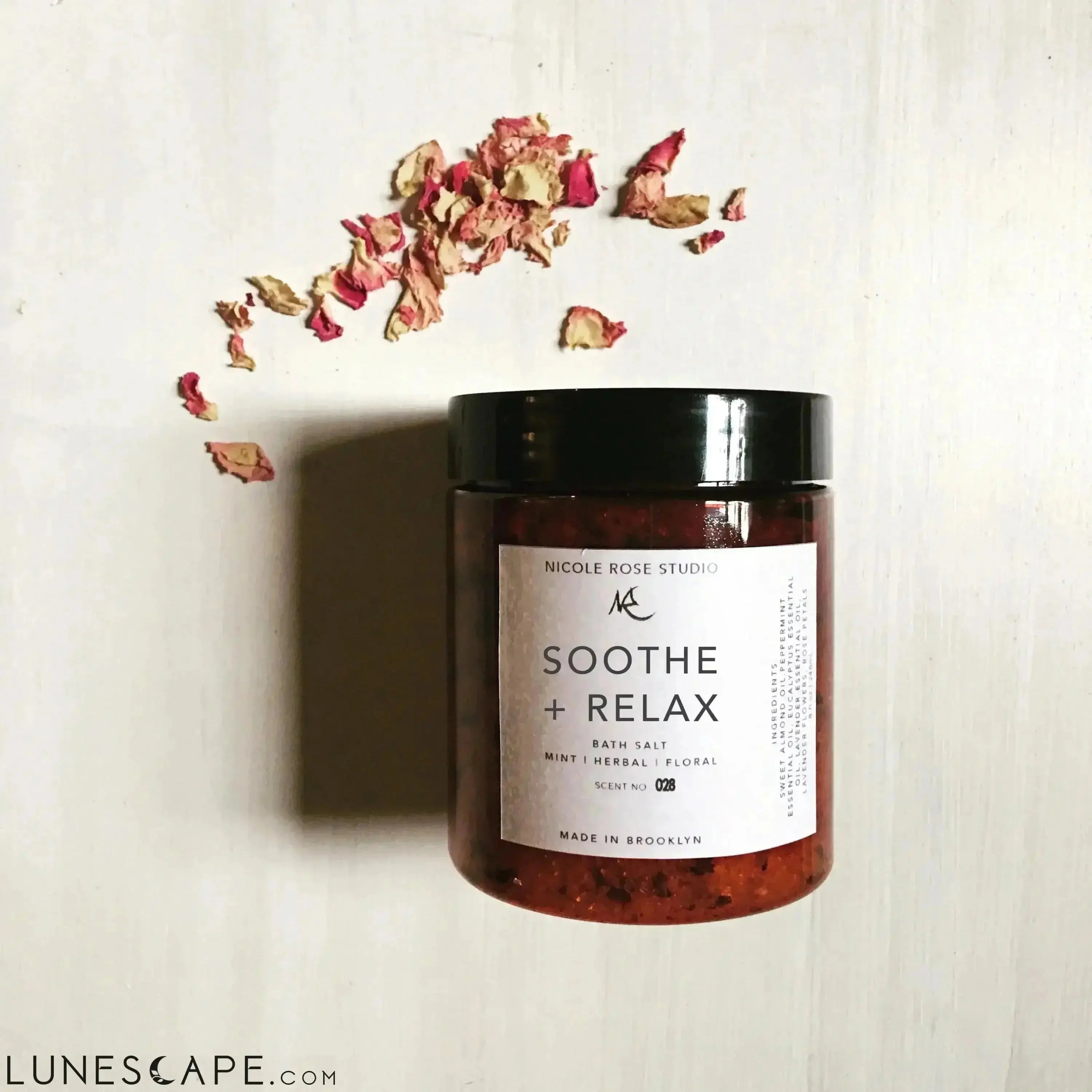 "Soothe + Relax" Bath Soak - by Nicole Rose Studio Inc.® LUNESCAPE