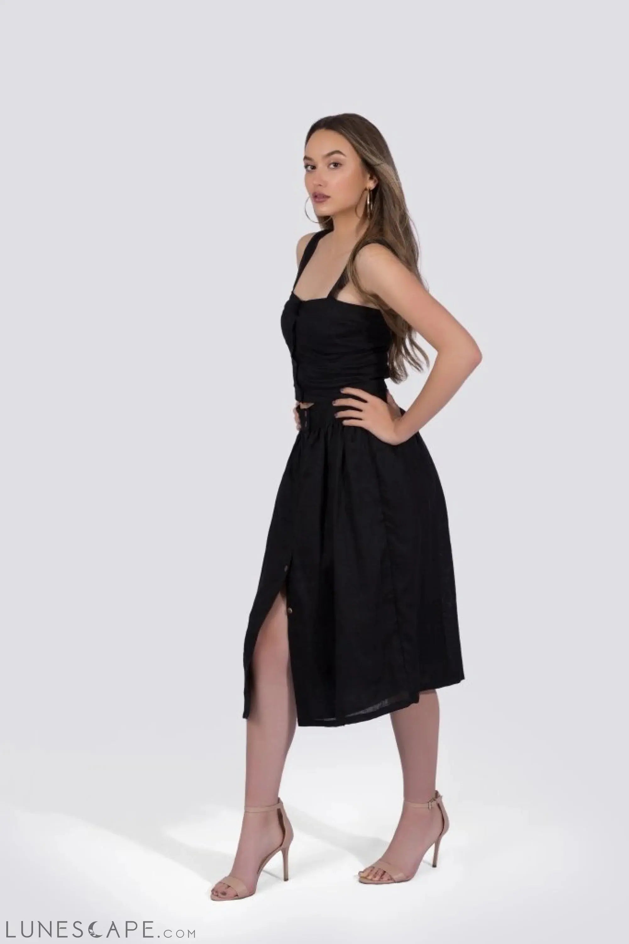 Theodora Bustier - Black LUNESCAPE