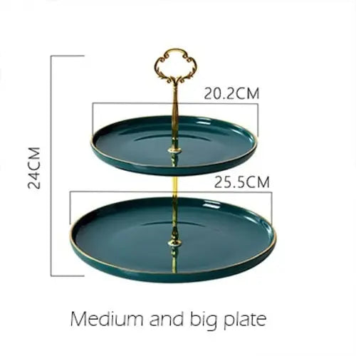 Tiered Dessert Serving Tray LUNESCAPE