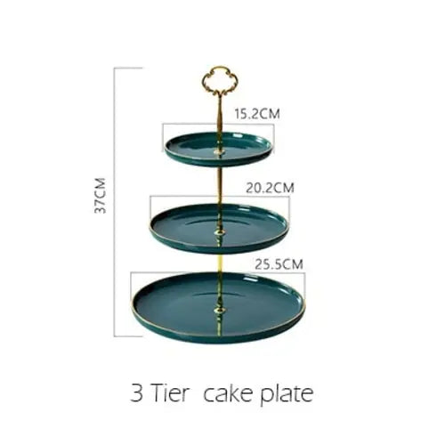 Tiered Dessert Serving Tray LUNESCAPE