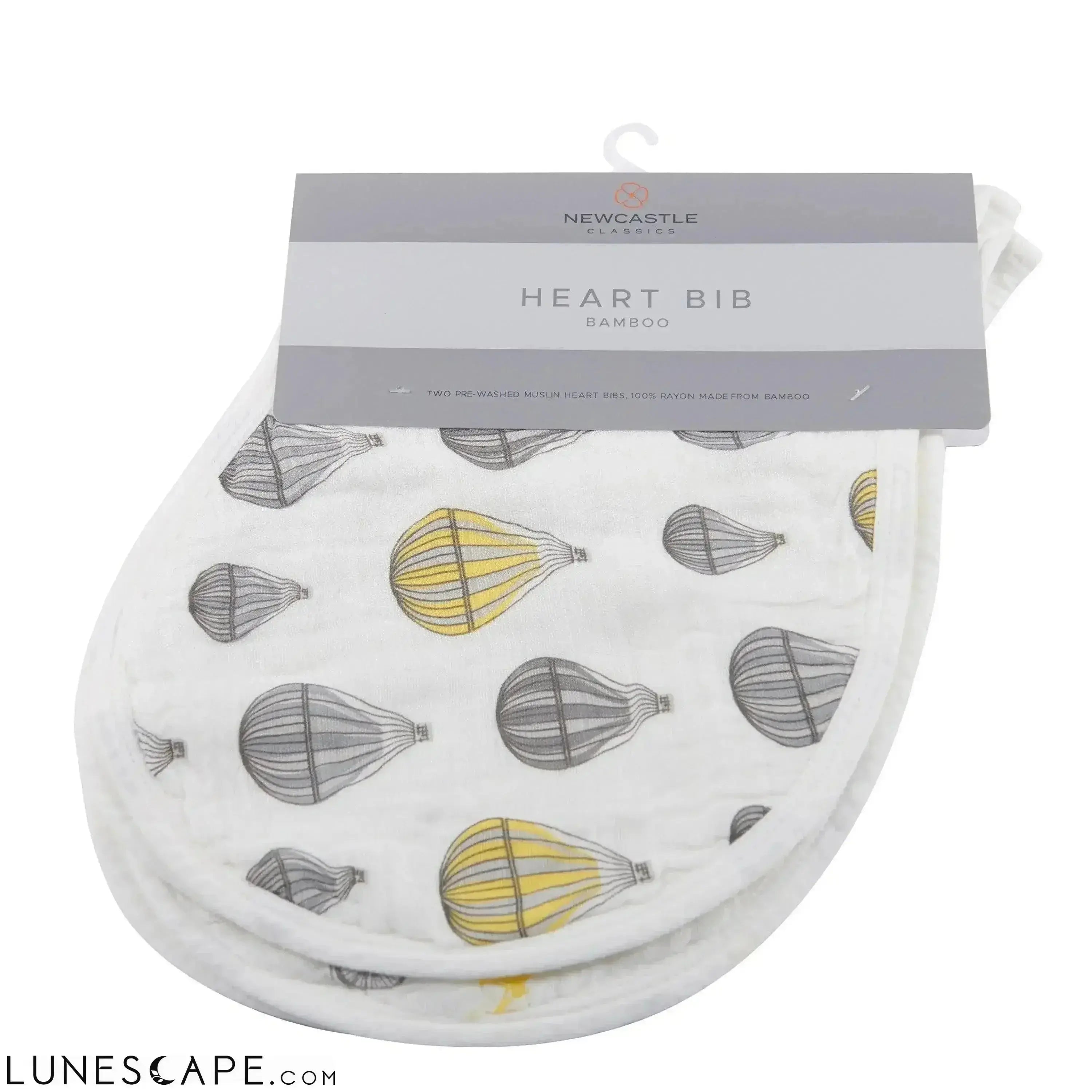 Traveler Heart Bibs - Set of 2 LUNESCAPE