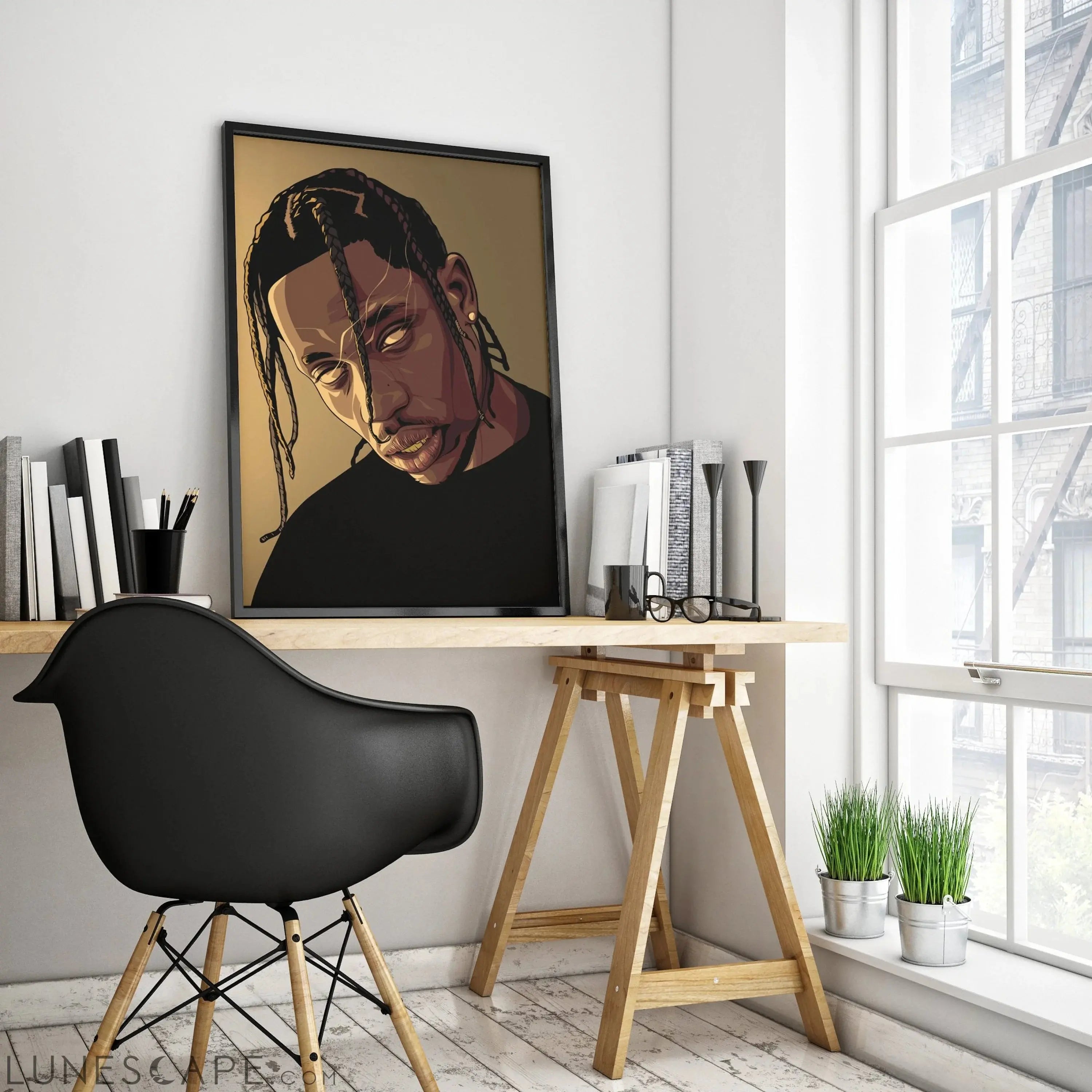 Travis Scott Wall Poster - Multiple Sizes LUNESCAPE
