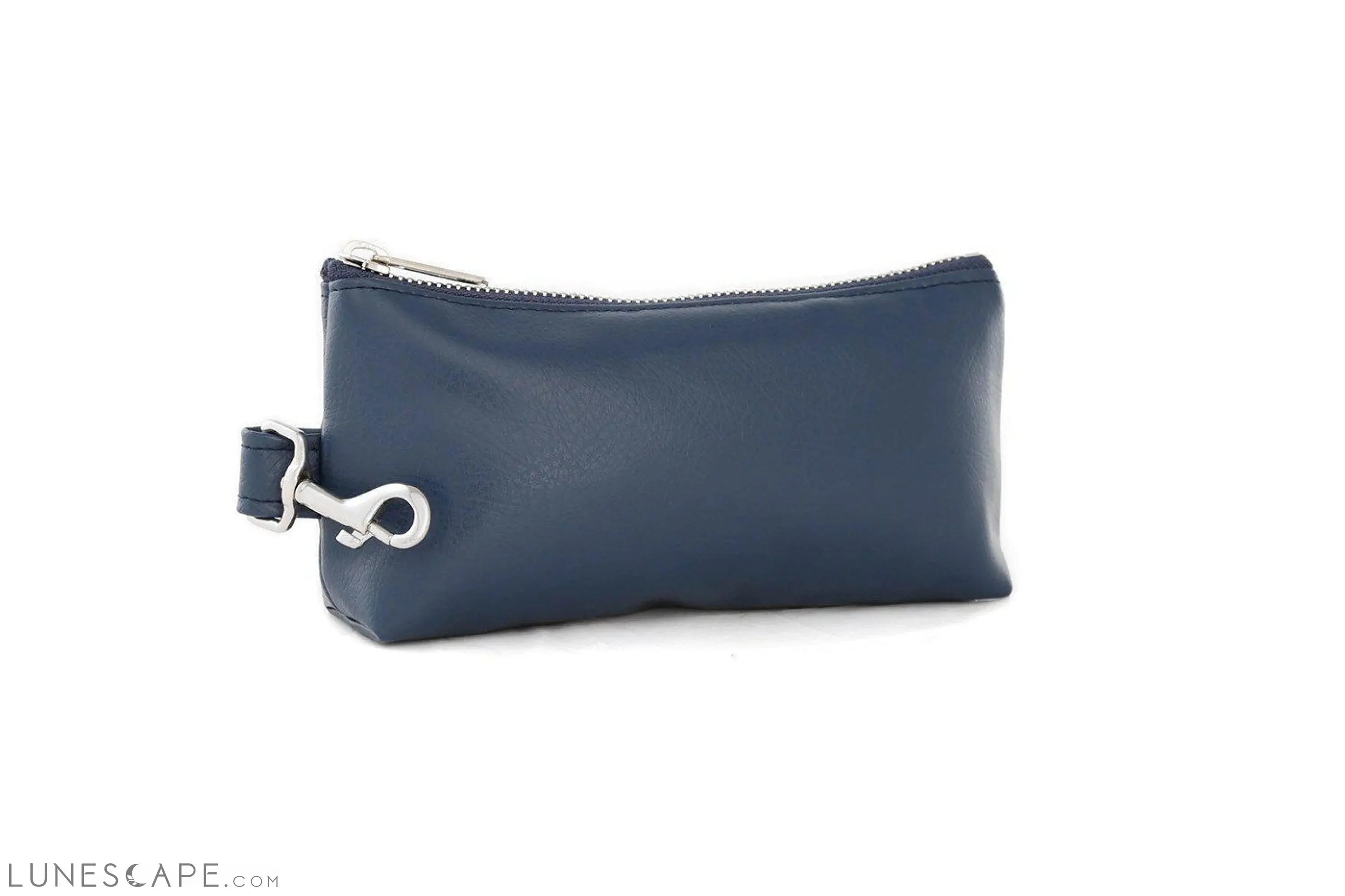 True Navy Vegan Leather Bag LUNESCAPE