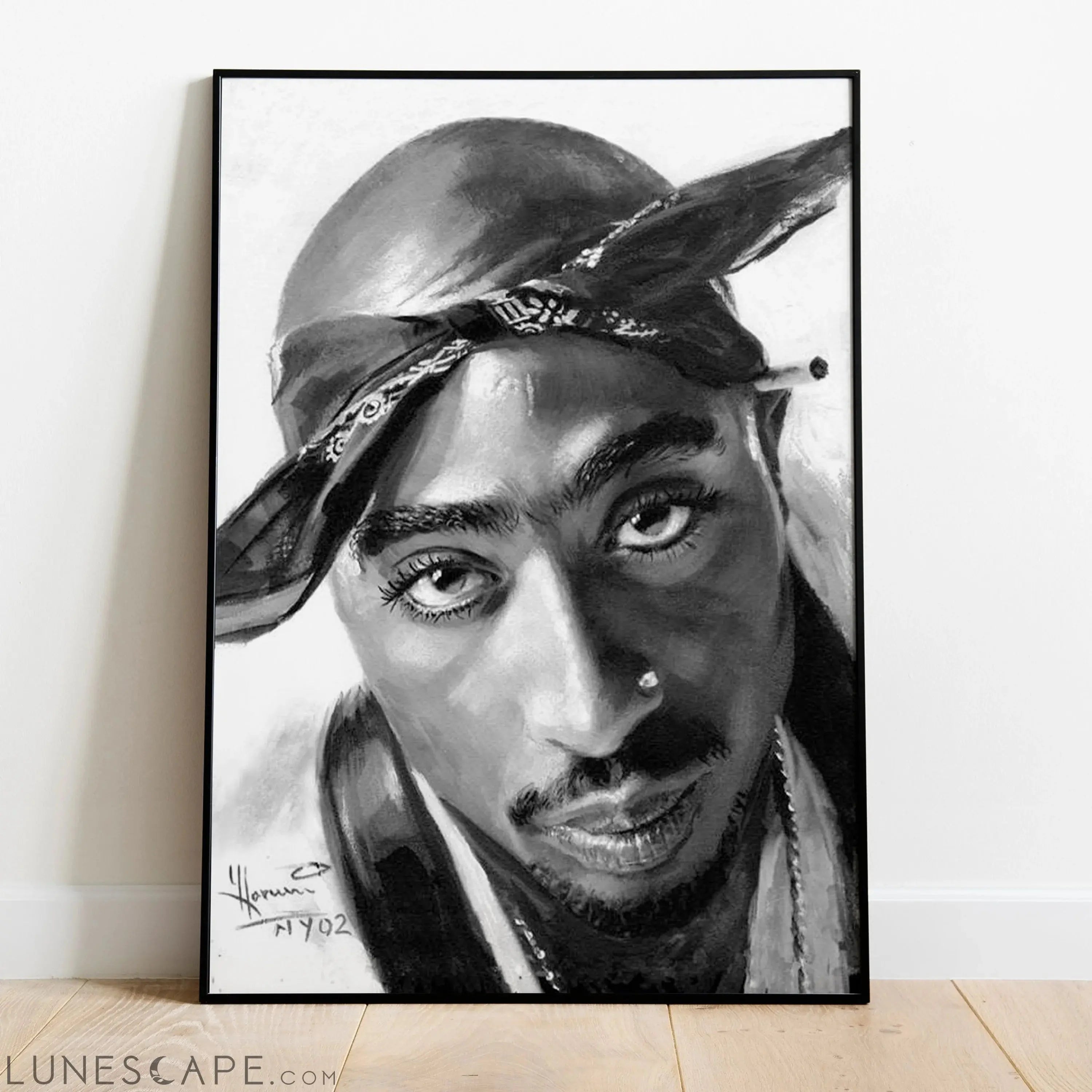 Tupac Shakur Poster LUNESCAPE