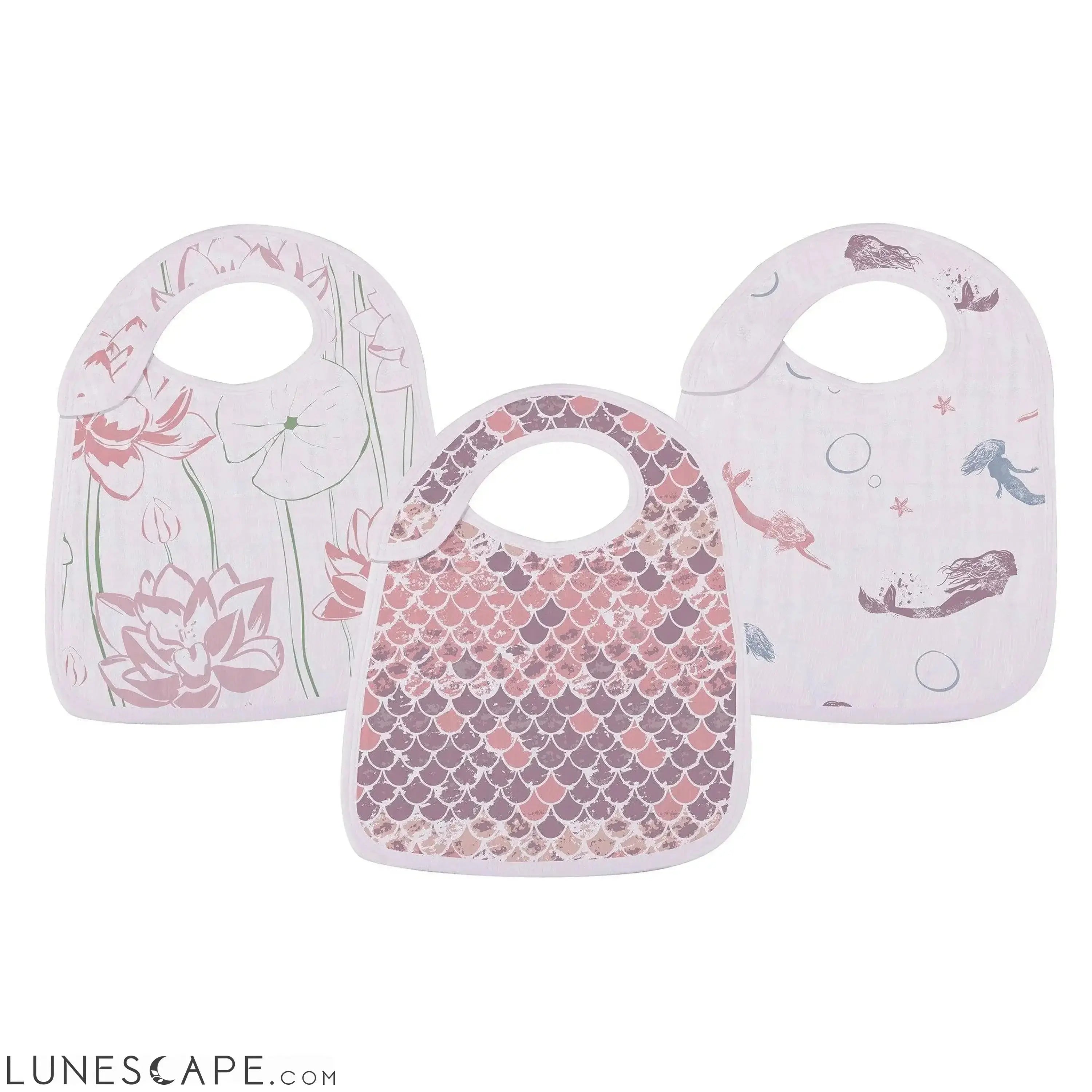 Under The Sea Snap Bibs - Set of 3 LUNESCAPE