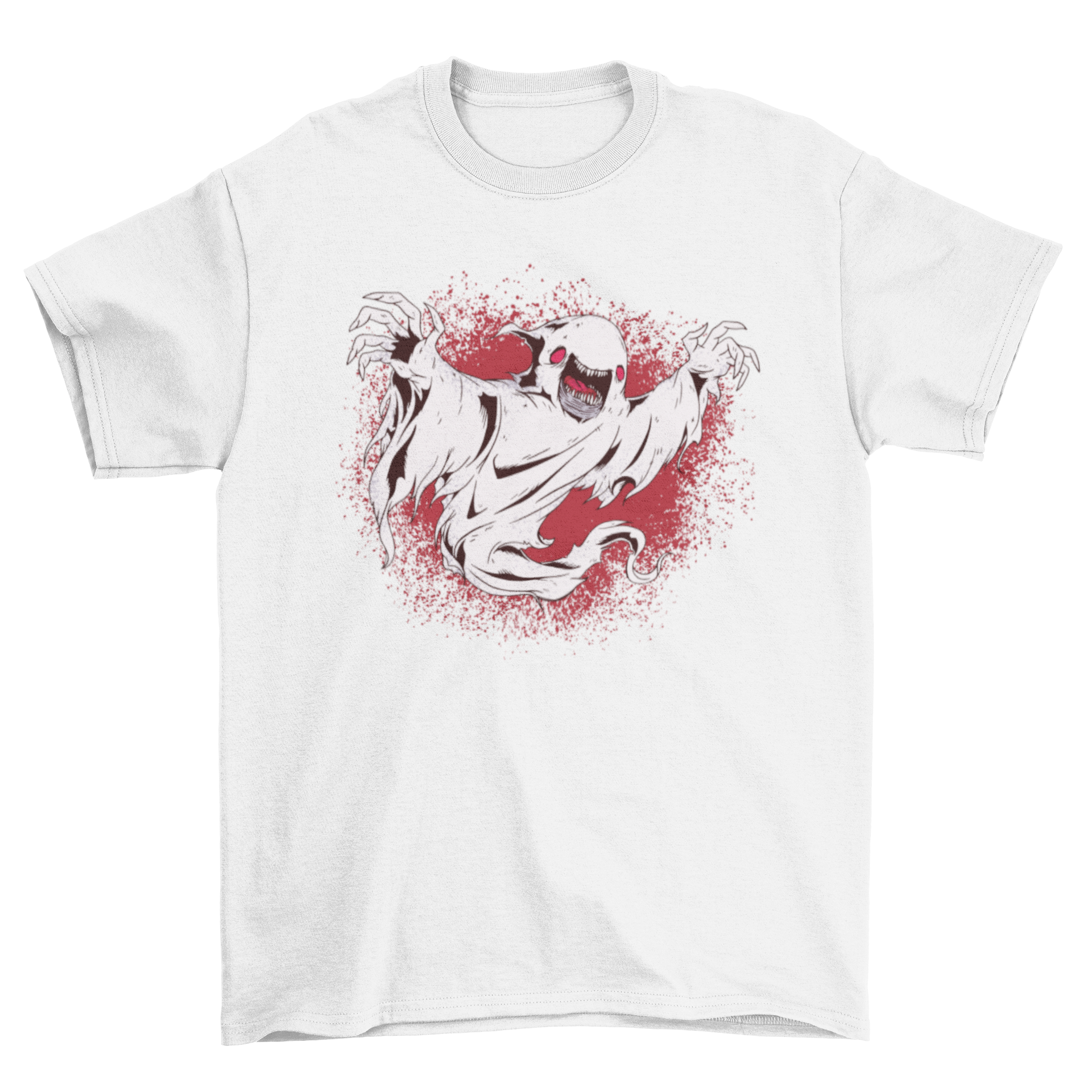 Creepy ghost t-shirt LUNESCAPE