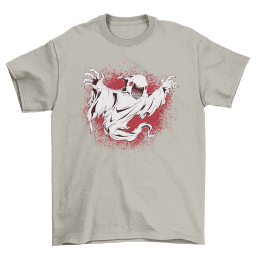 Creepy ghost t-shirt LUNESCAPE