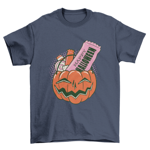 Candy pumpkin t-shirt LUNESCAPE