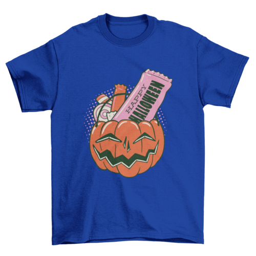 Candy pumpkin t-shirt LUNESCAPE