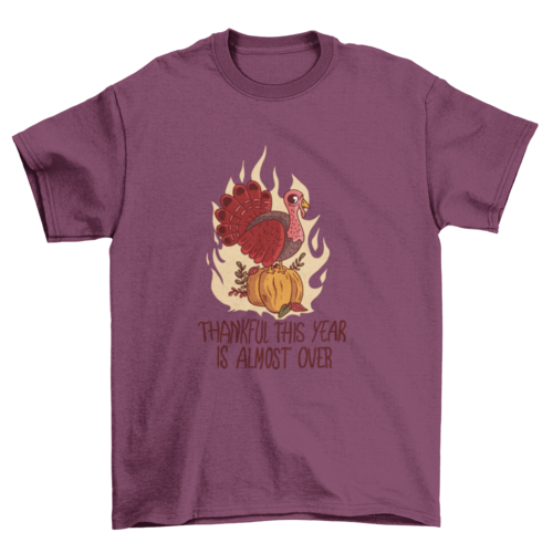 Anti thanksgiving quote t-shirt LUNESCAPE