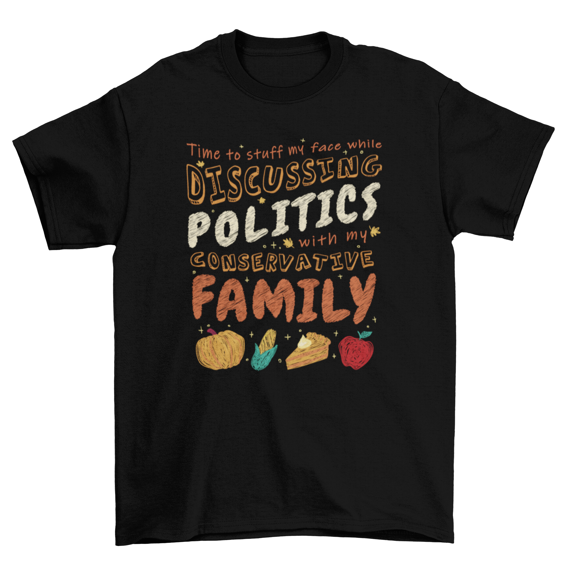 Great anti-thanksgiving t-shirt LUNESCAPE