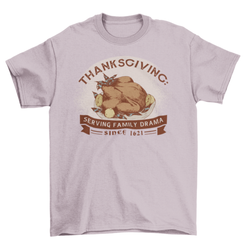 Anti-thanksgiving funny t-shirt LUNESCAPE