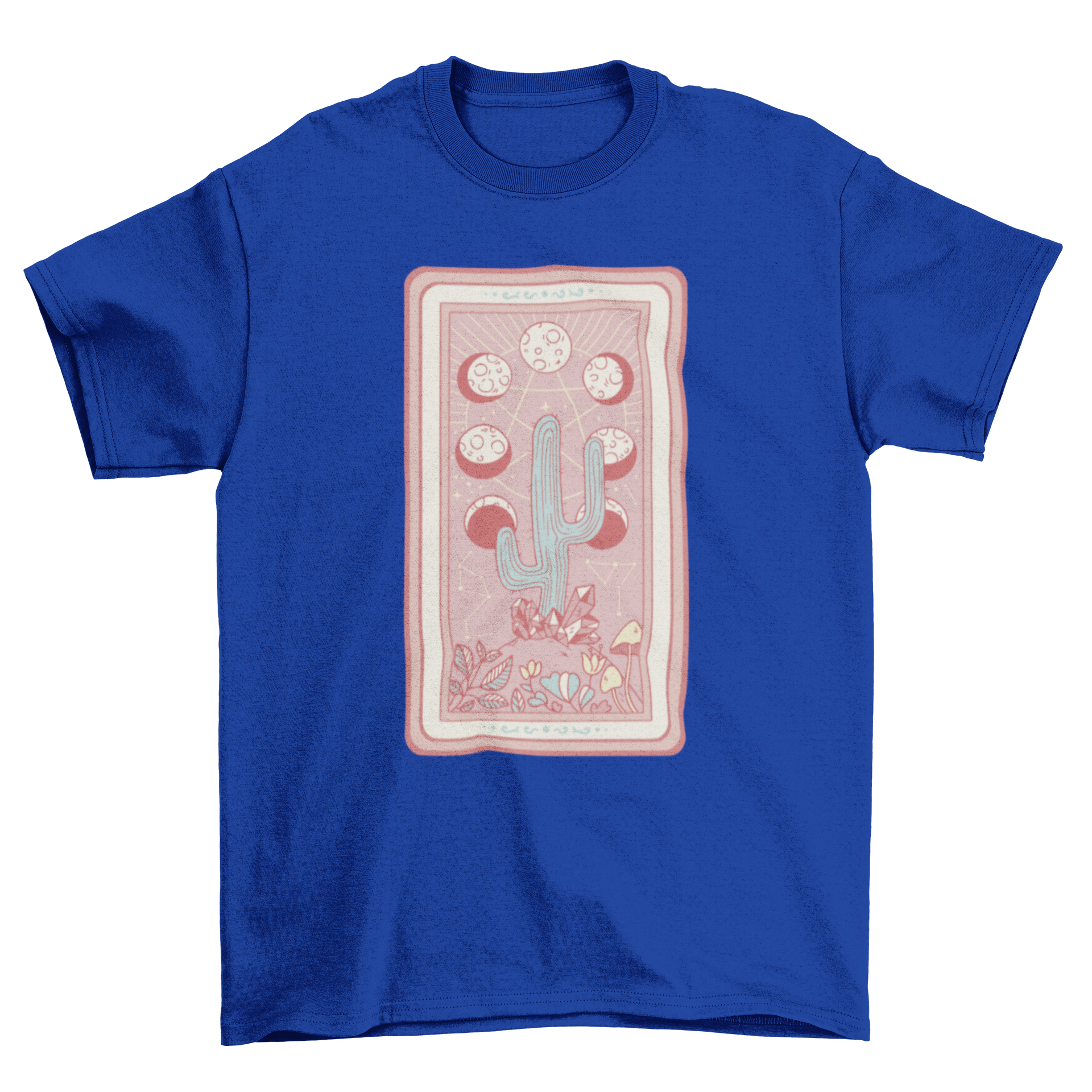 Cactus plant tarot card t-shirt LUNESCAPE