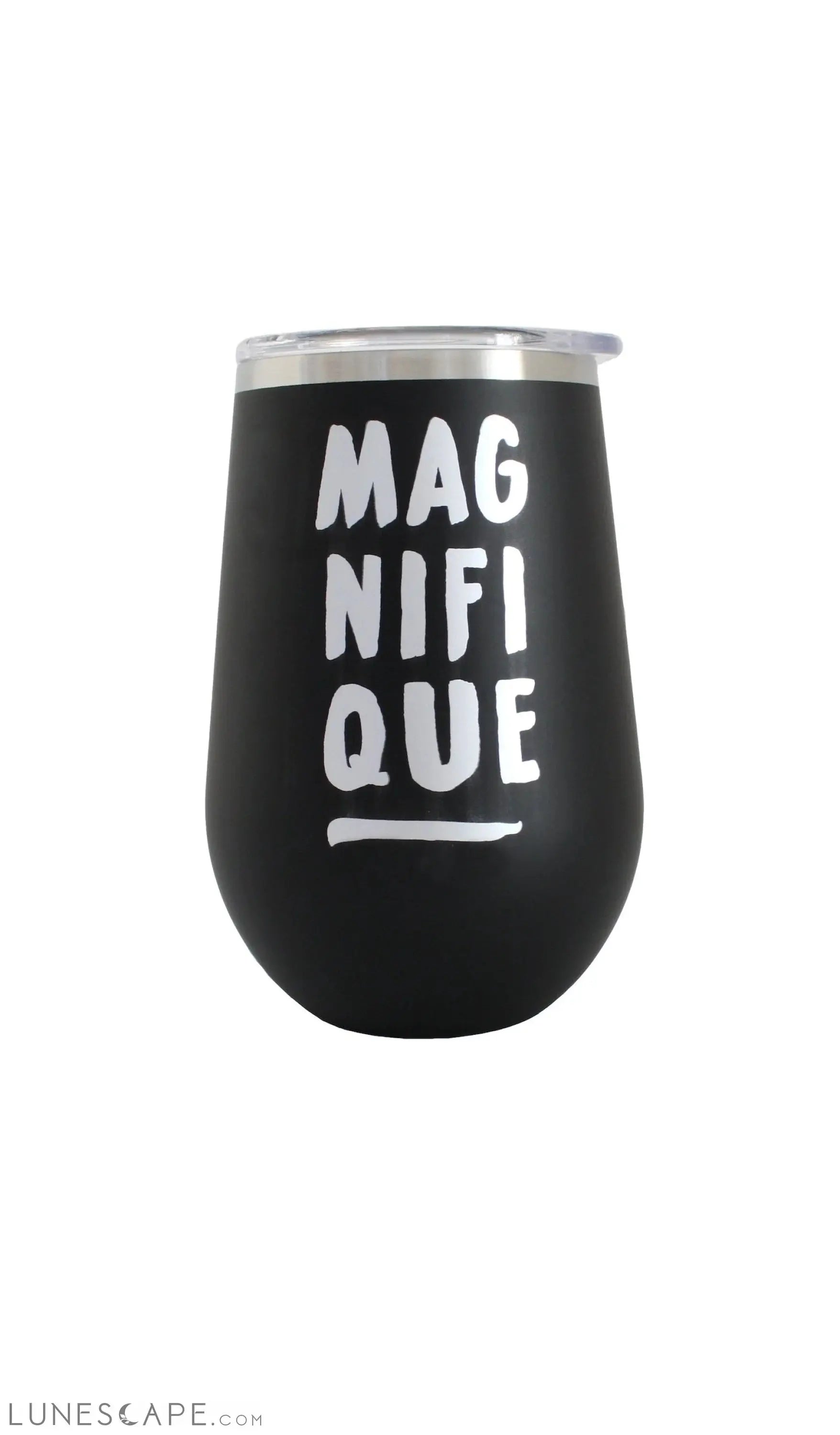 Wine Tumbler | Gunmetal -  Travel Mug LUNESCAPE