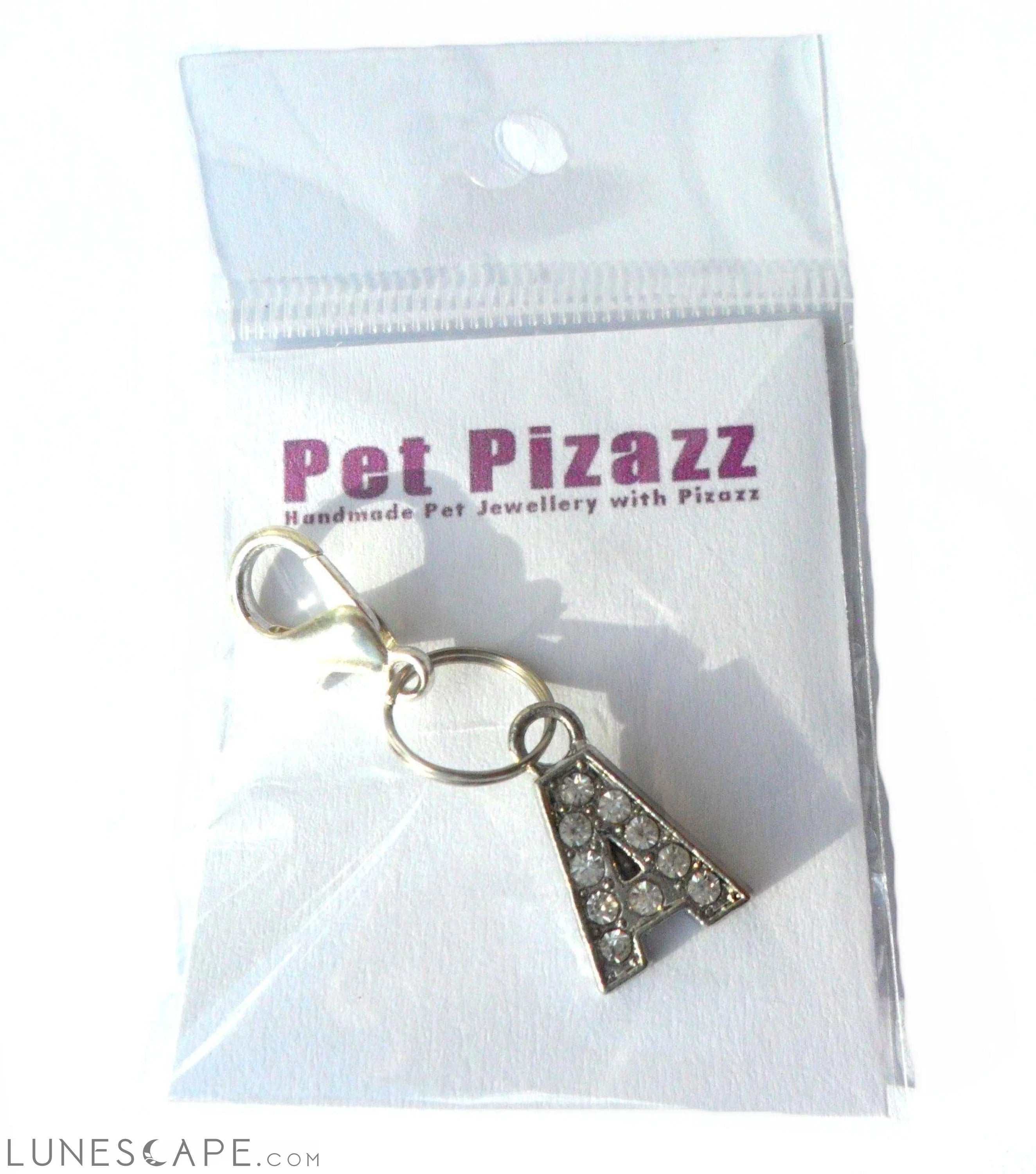 A-Z Crystal Letter Pet Charms LUNESCAPE