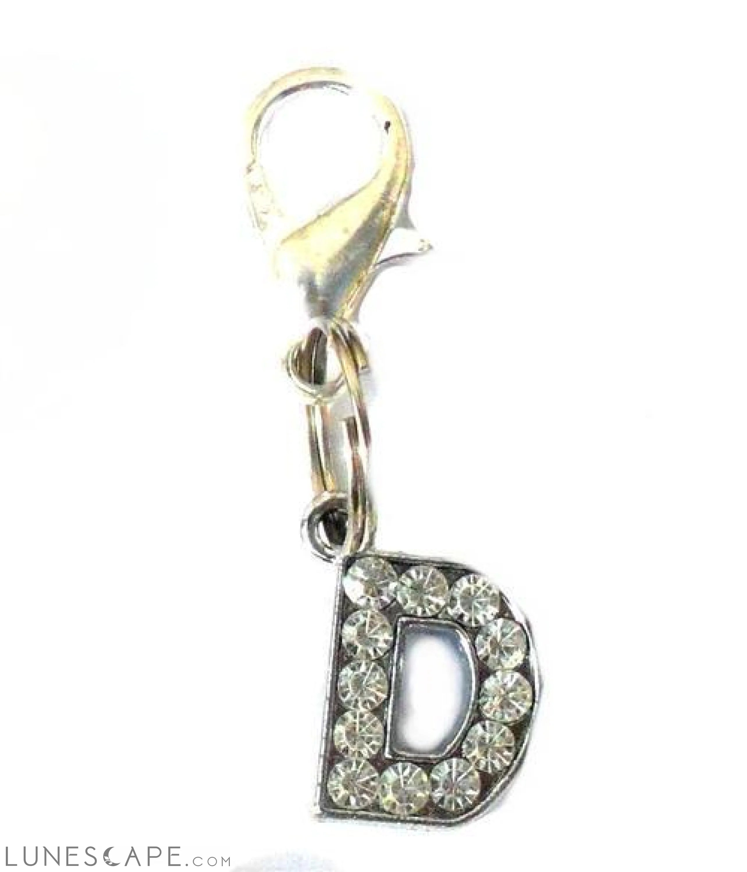 A-Z Crystal Letter Pet Charms LUNESCAPE