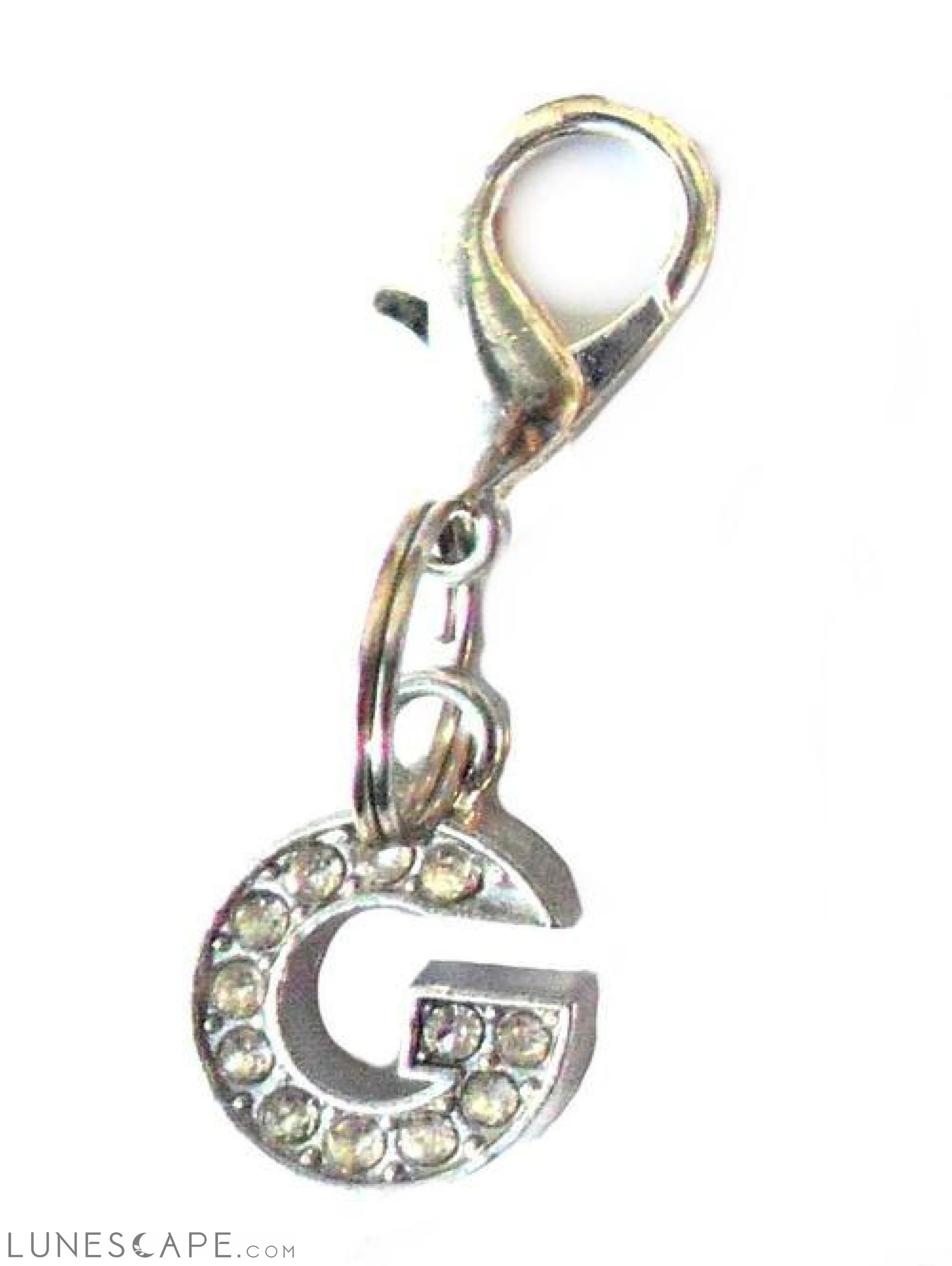 A-Z Crystal Letter Pet Charms LUNESCAPE