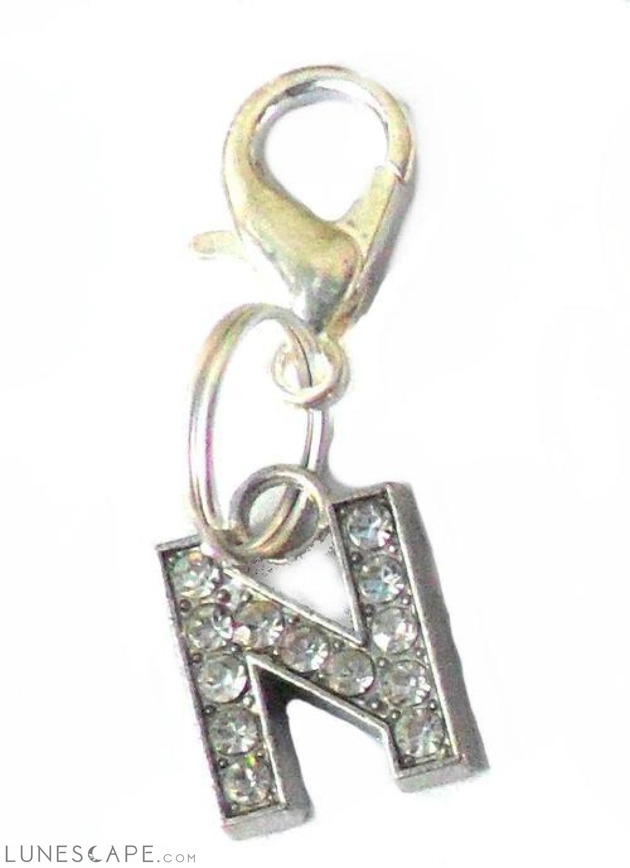 A-Z Crystal Letter Pet Charms LUNESCAPE