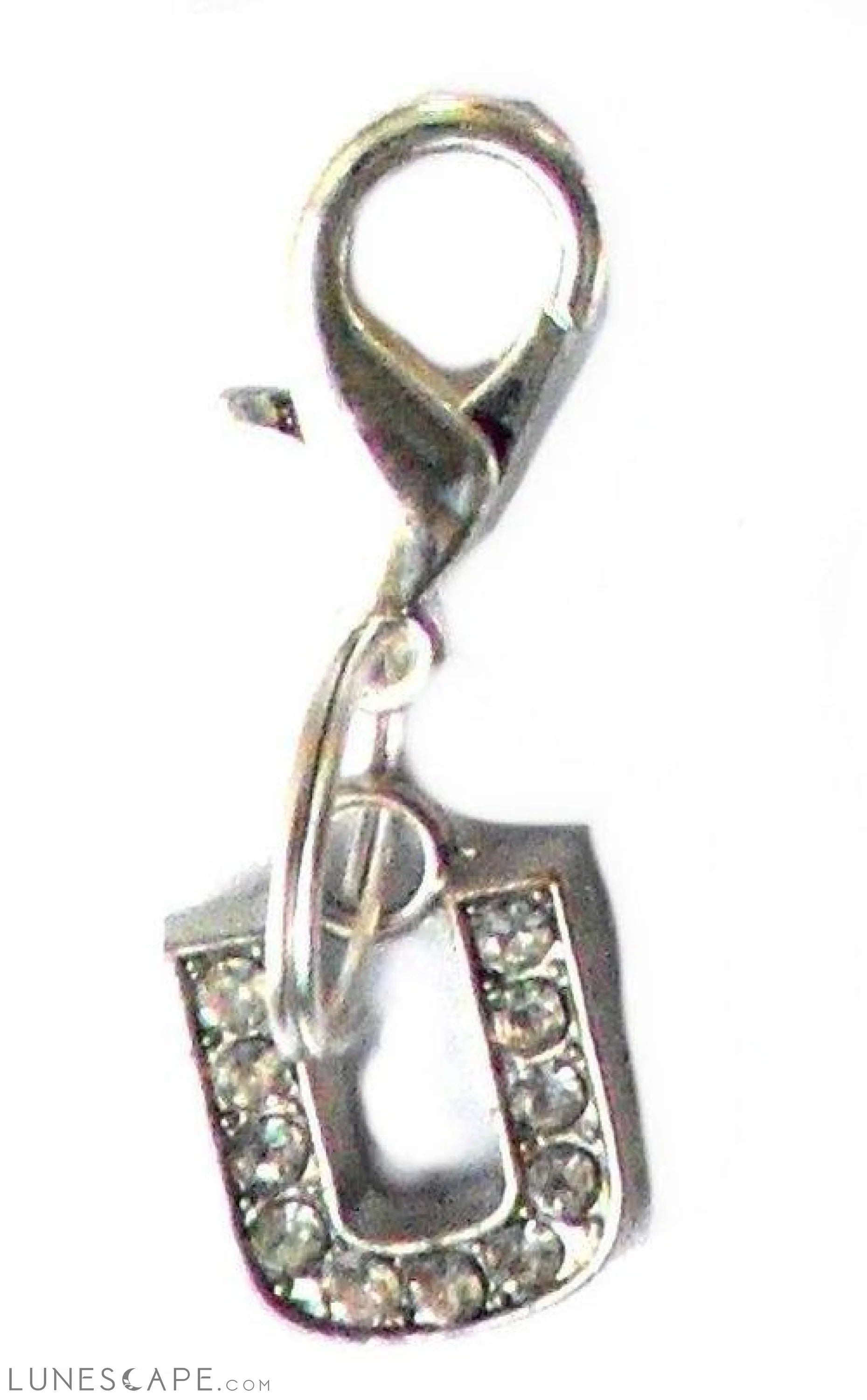 A-Z Crystal Letter Pet Charms LUNESCAPE