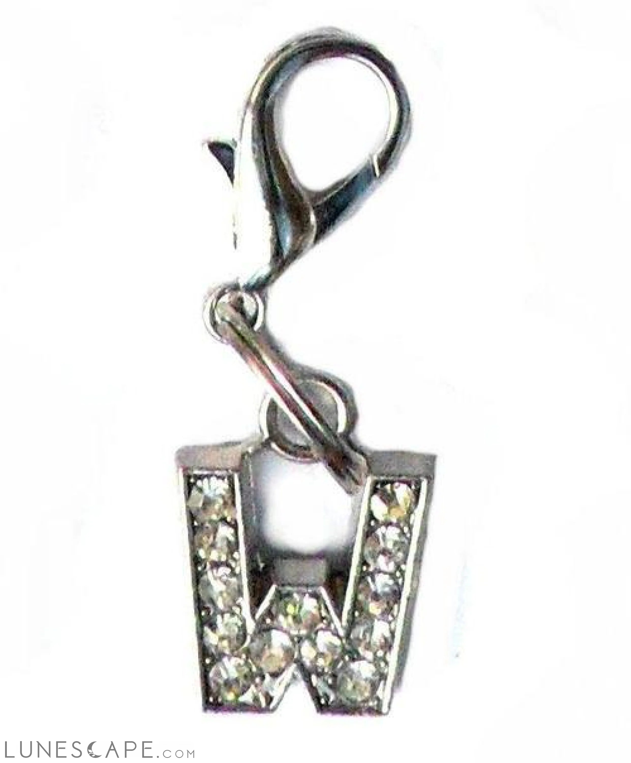 A-Z Crystal Letter Pet Charms LUNESCAPE