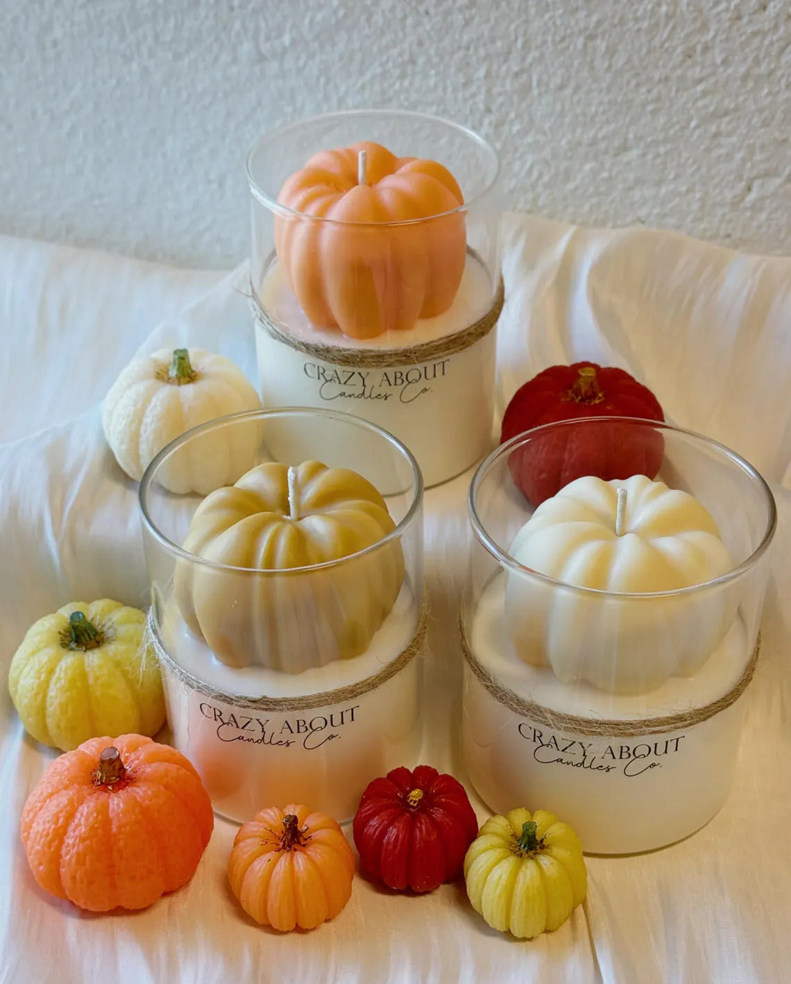 Pumpkin Season Soy Wax Candle• Seasonal Gift •Home Decor LUNESCAPE