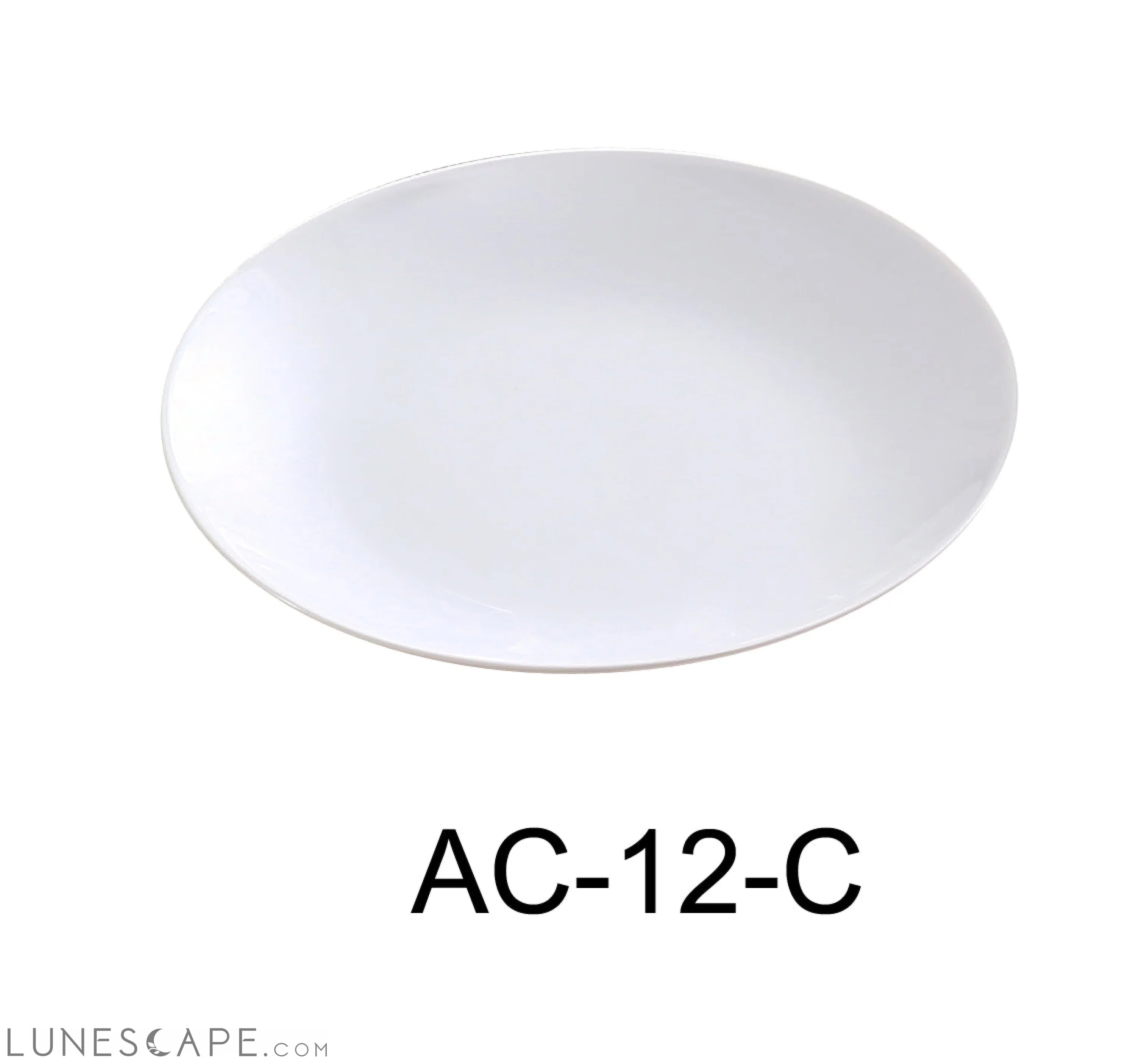 ABCO 12" Coupe Dinner Plate LUNESCAPE