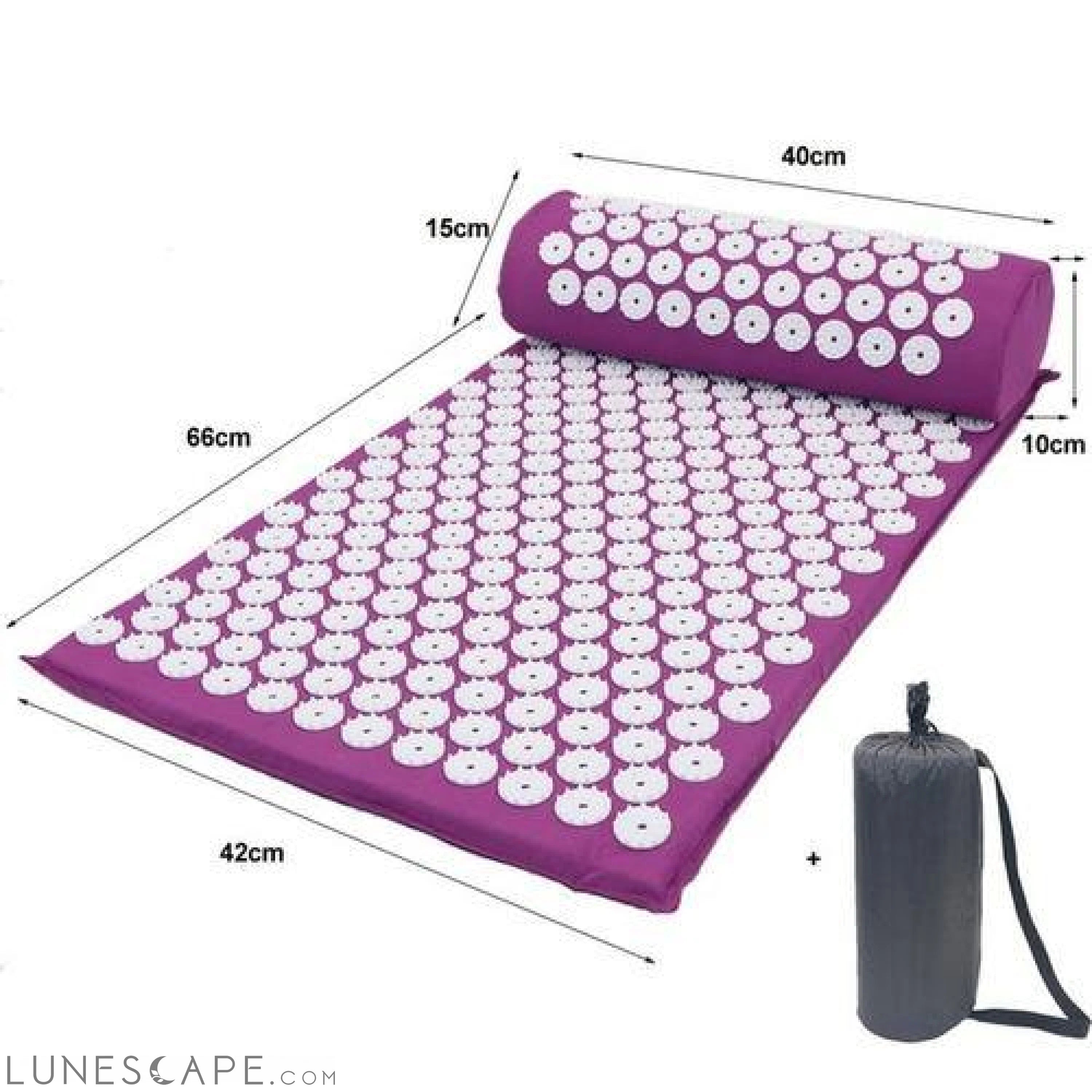 Accupressure Massaging Yoga Mat LUNESCAPE