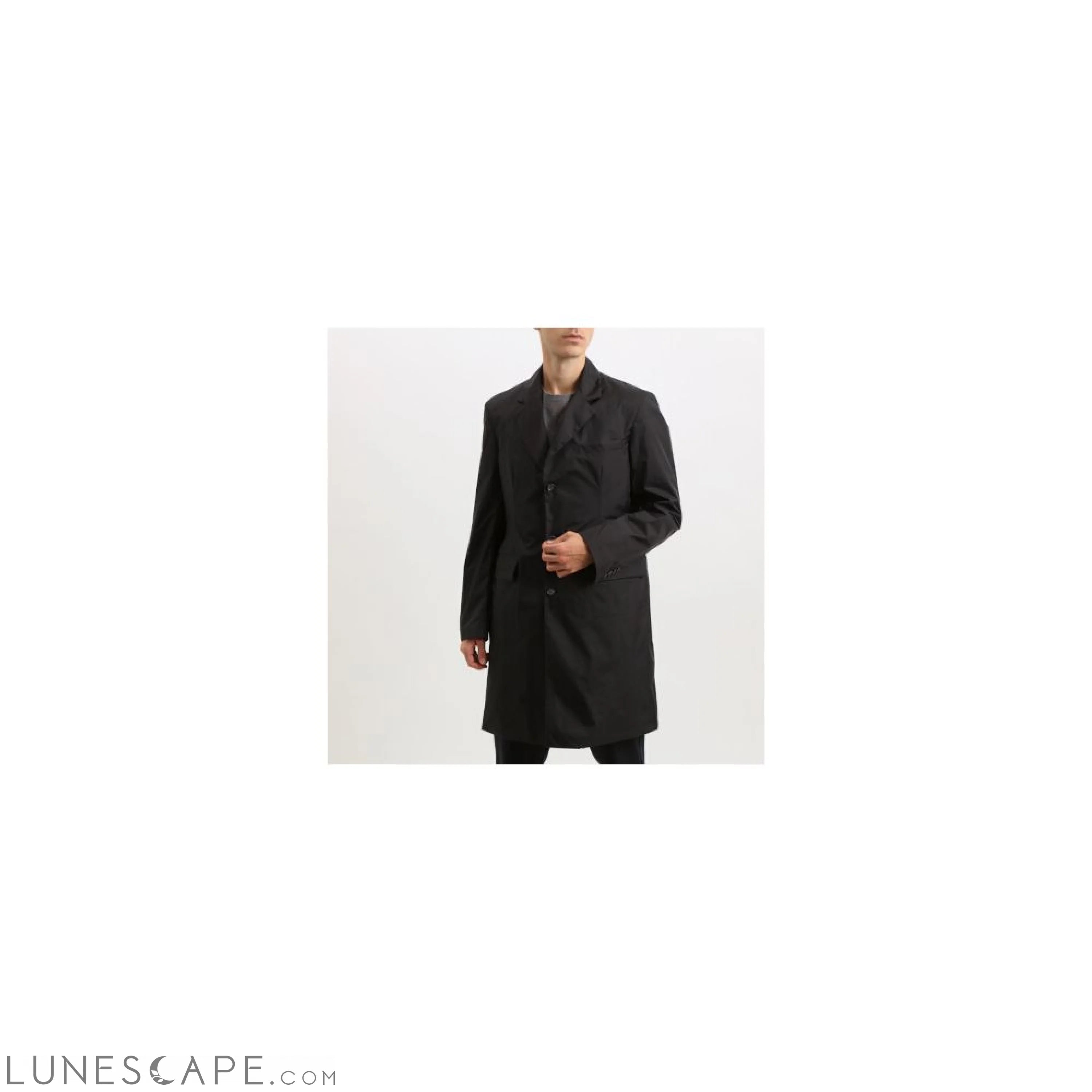 Add Black Polyester Jacket LUNESCAPE