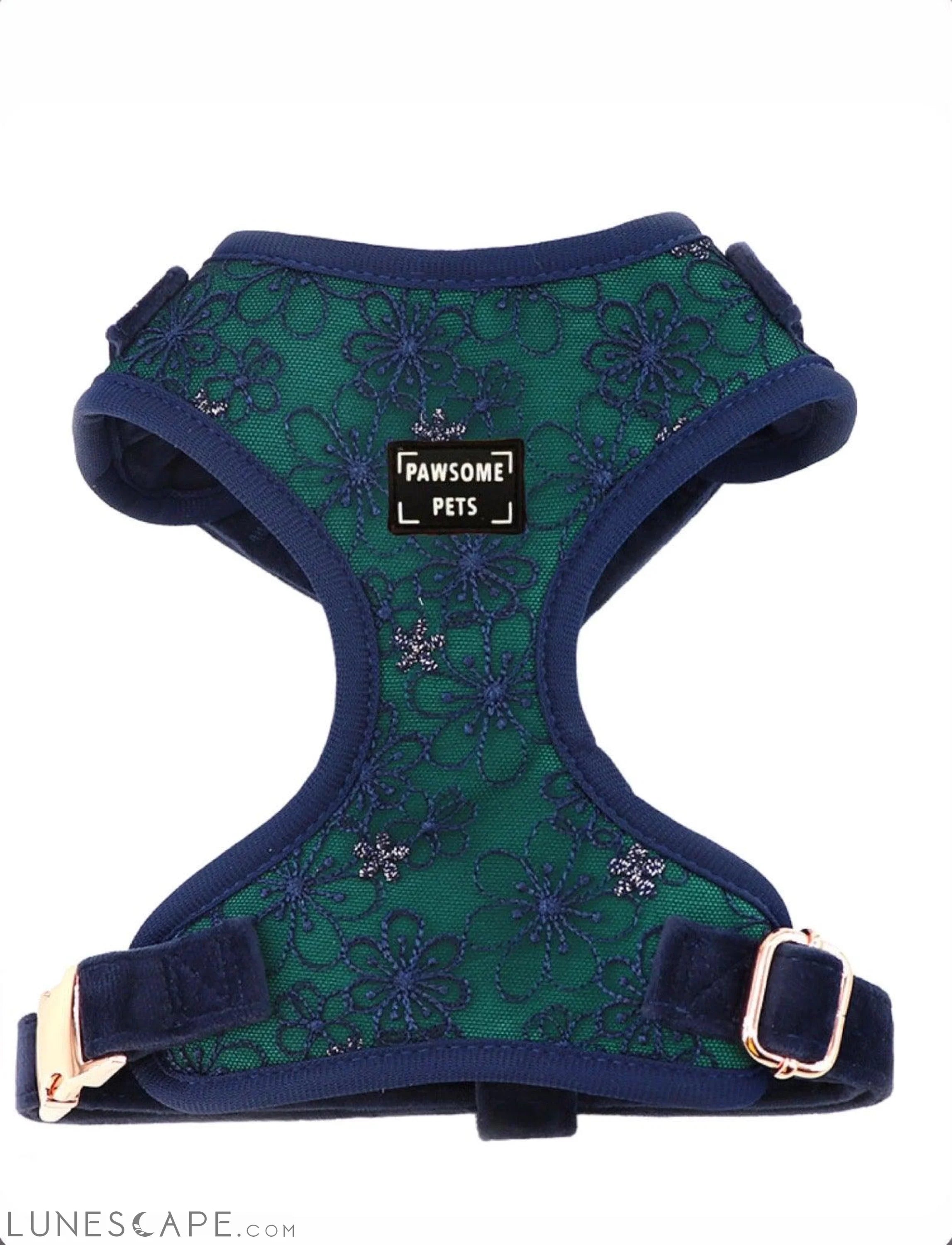 Adjustable Dog Harness - Aquamarine LUNESCAPE