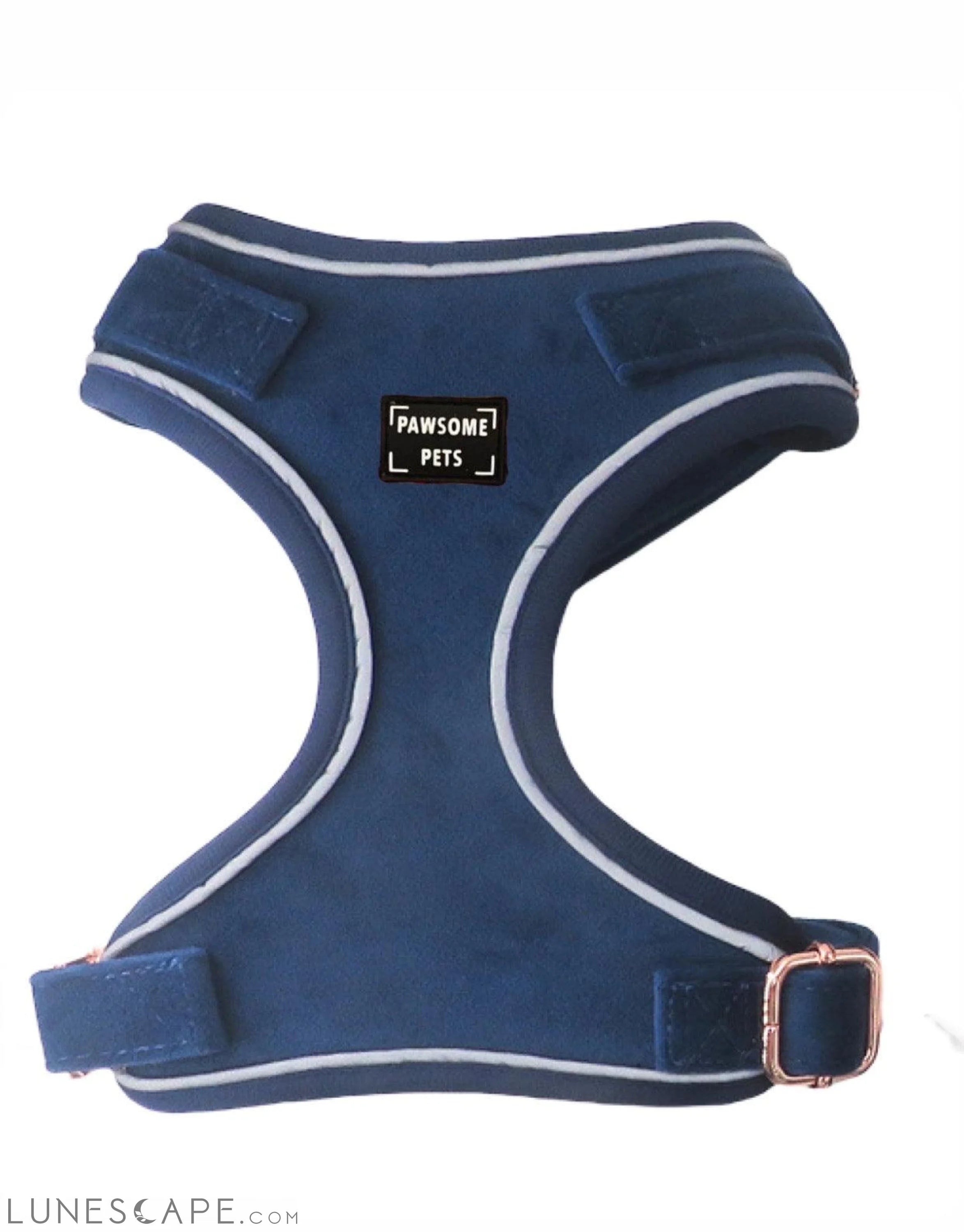 Adjustable Dog Harness - Blue Ashes LUNESCAPE