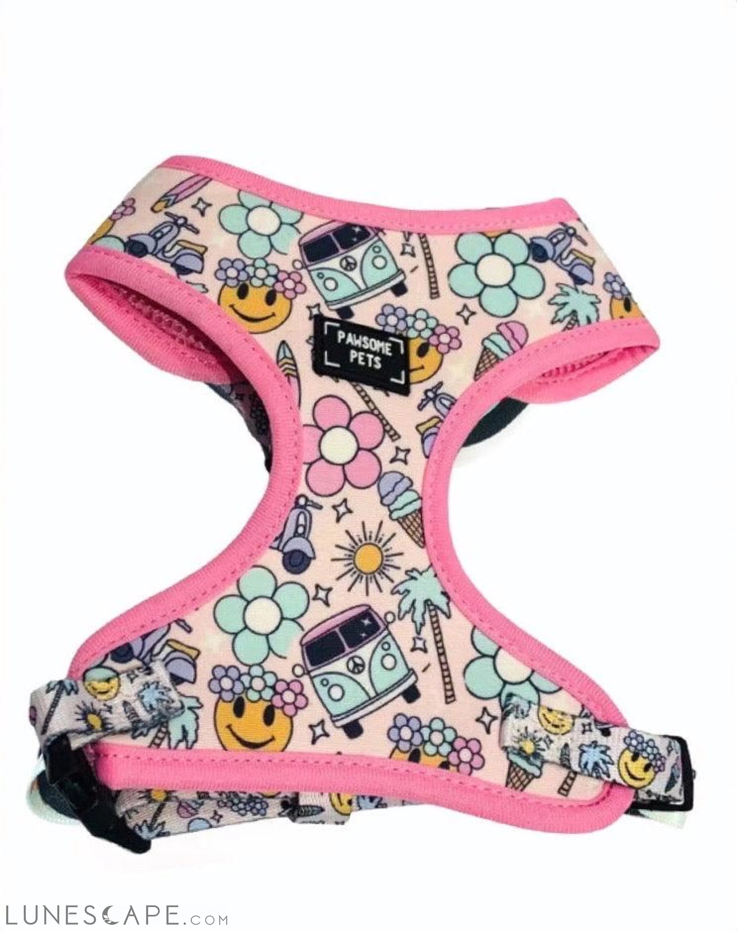 Adjustable Dog Harness - Smile Everyday LUNESCAPE