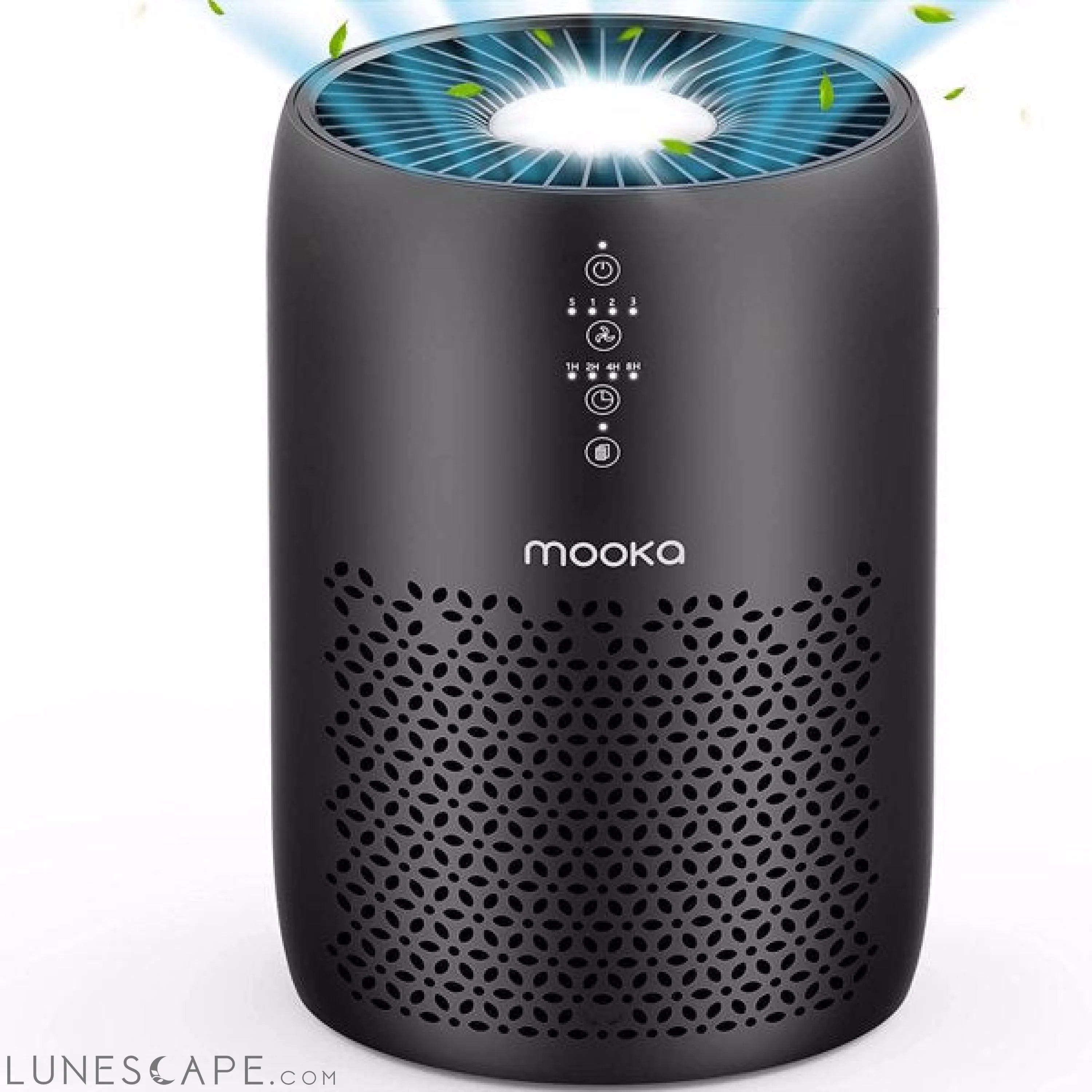 Air Purifier for Home Large Room H13 HEPA Filter Air Cleaner LUNESCAPE