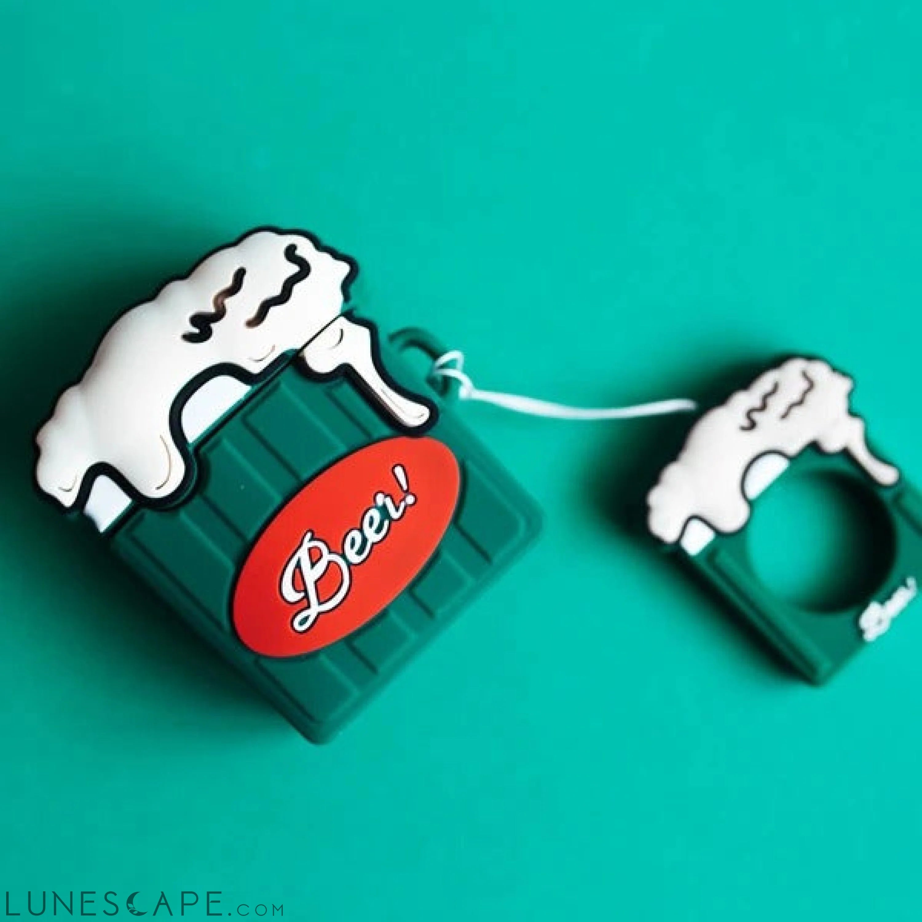 AirPods Beer Silicone Case Cover LUNESCAPE