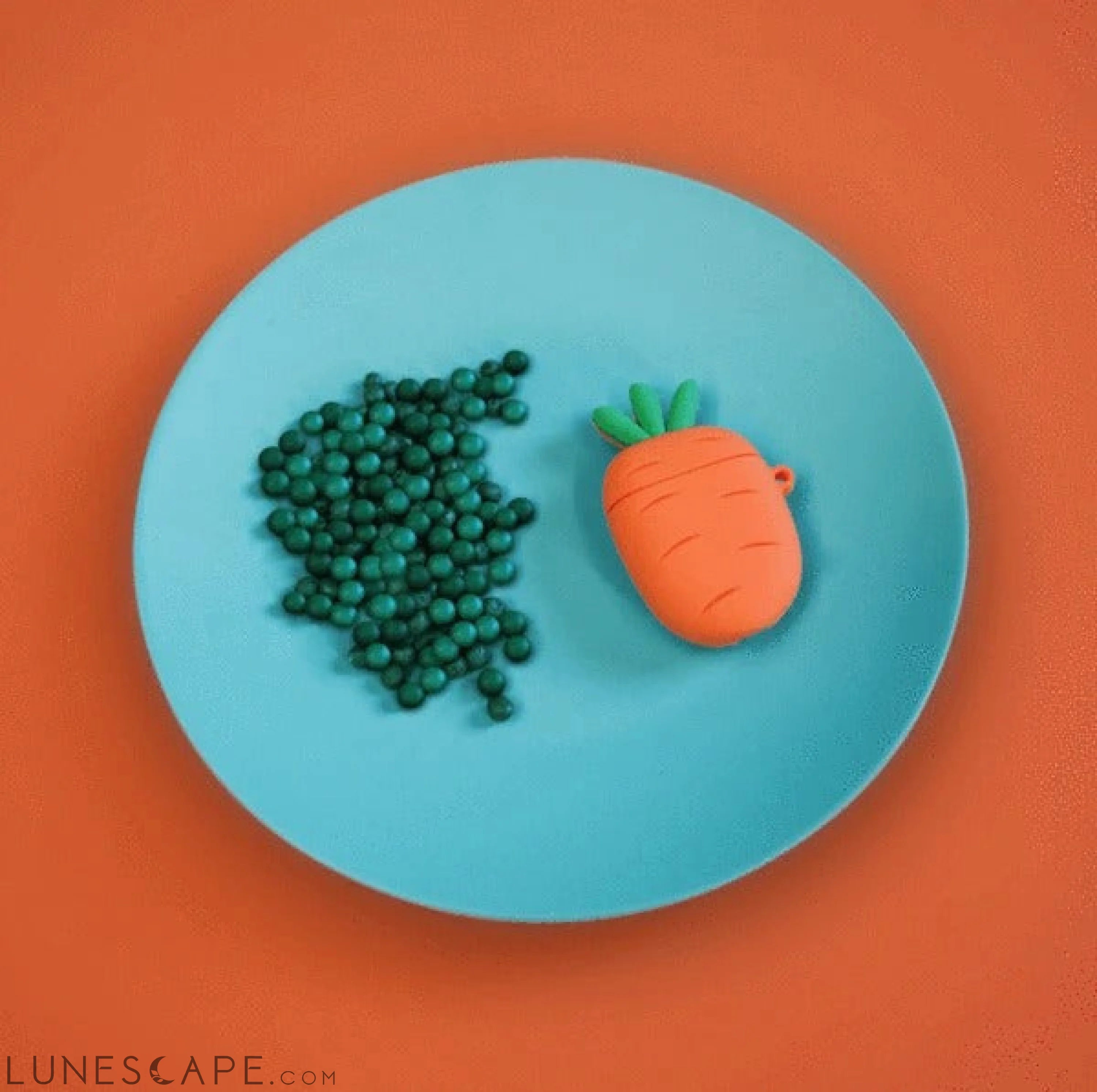 AirPods Carrot Silicone Case Cover LUNESCAPE