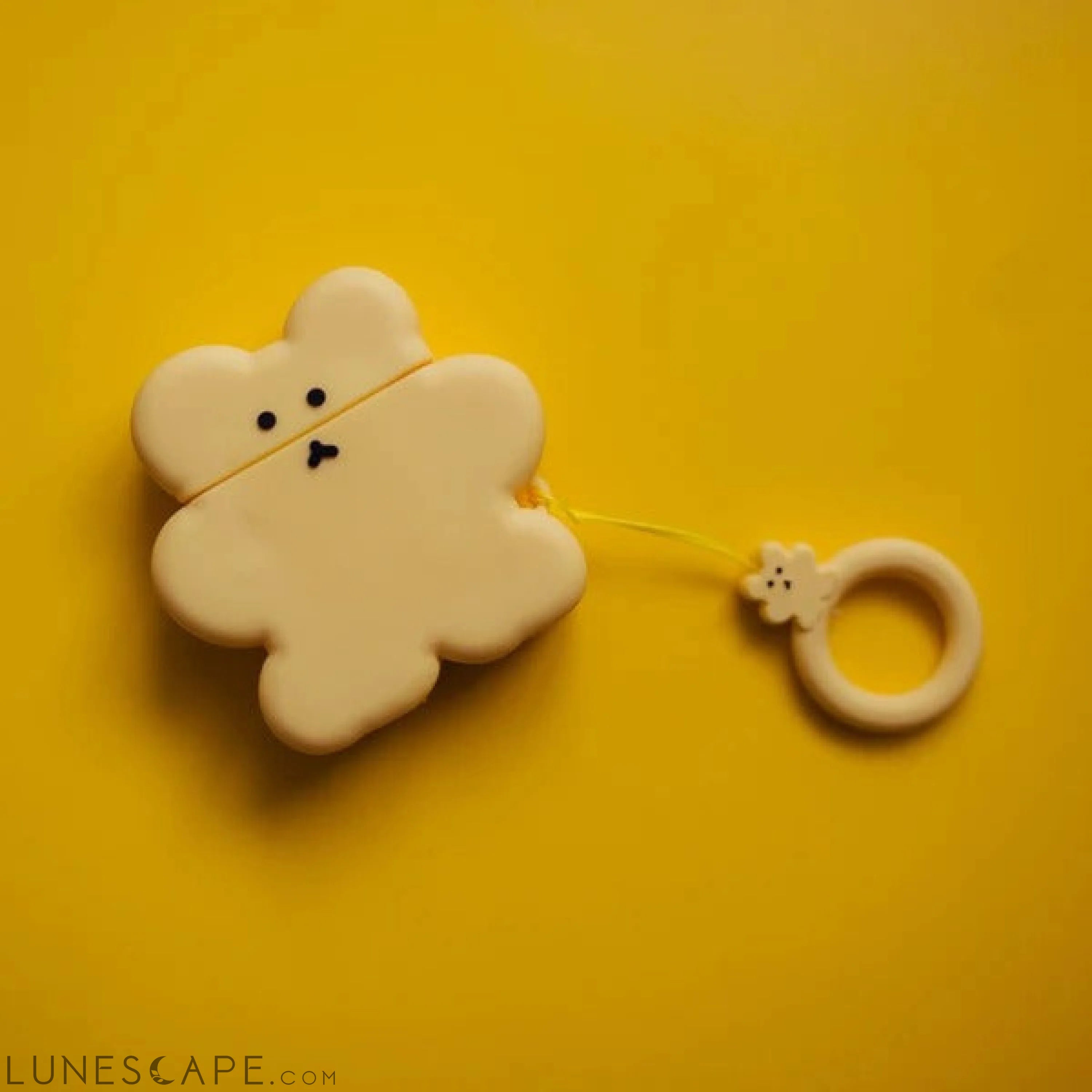 AirPods Cookie Bear Silicone Case Cover LUNESCAPE