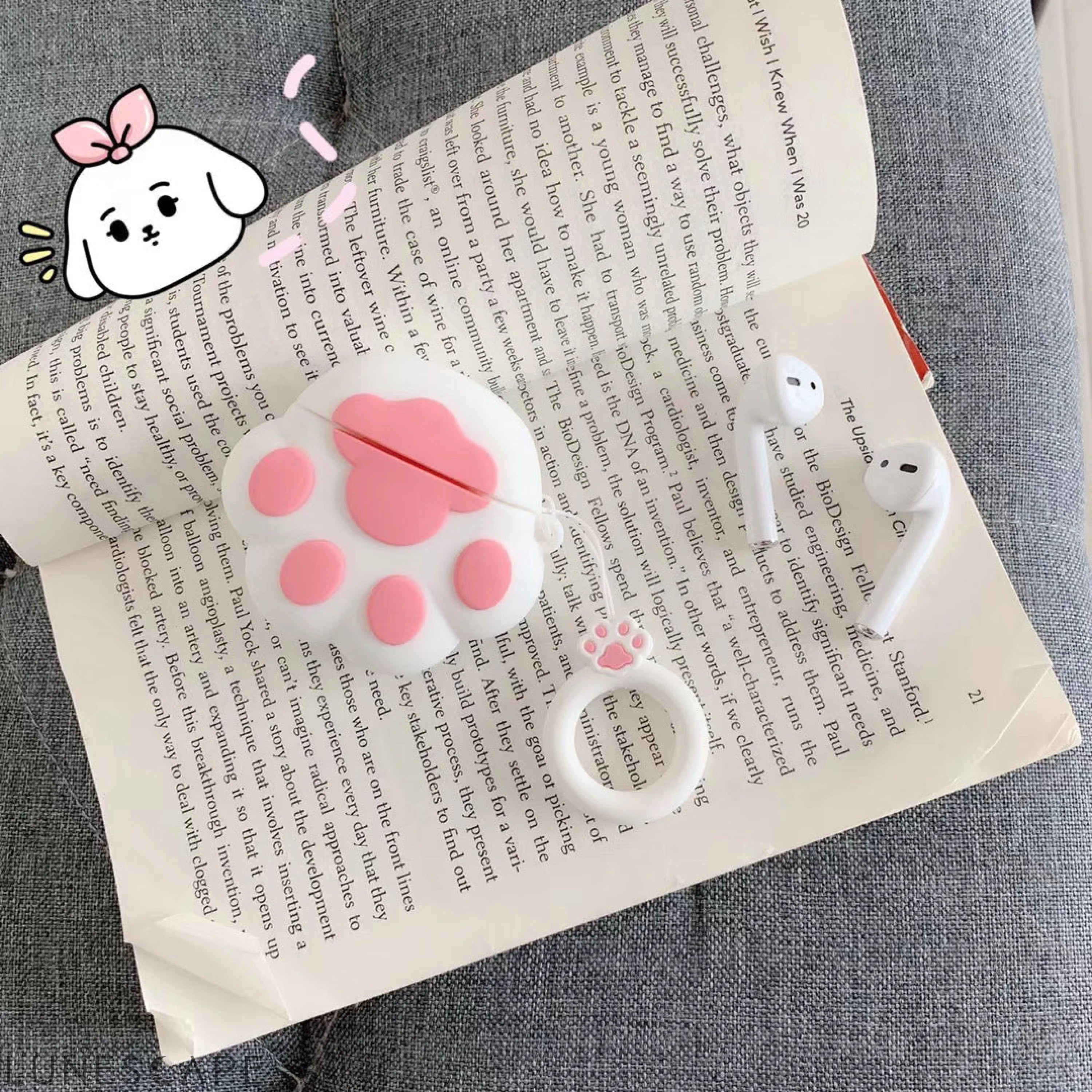 AirPods Dog Foot Silicone Case Cover LUNESCAPE