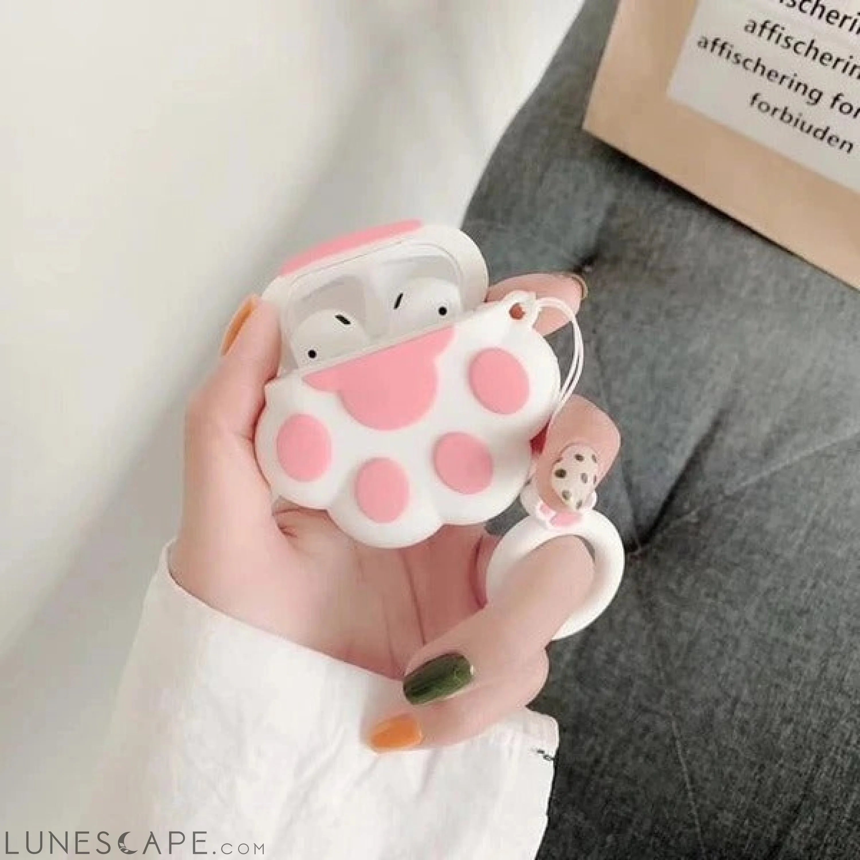 AirPods Dog Foot Silicone Case Cover LUNESCAPE