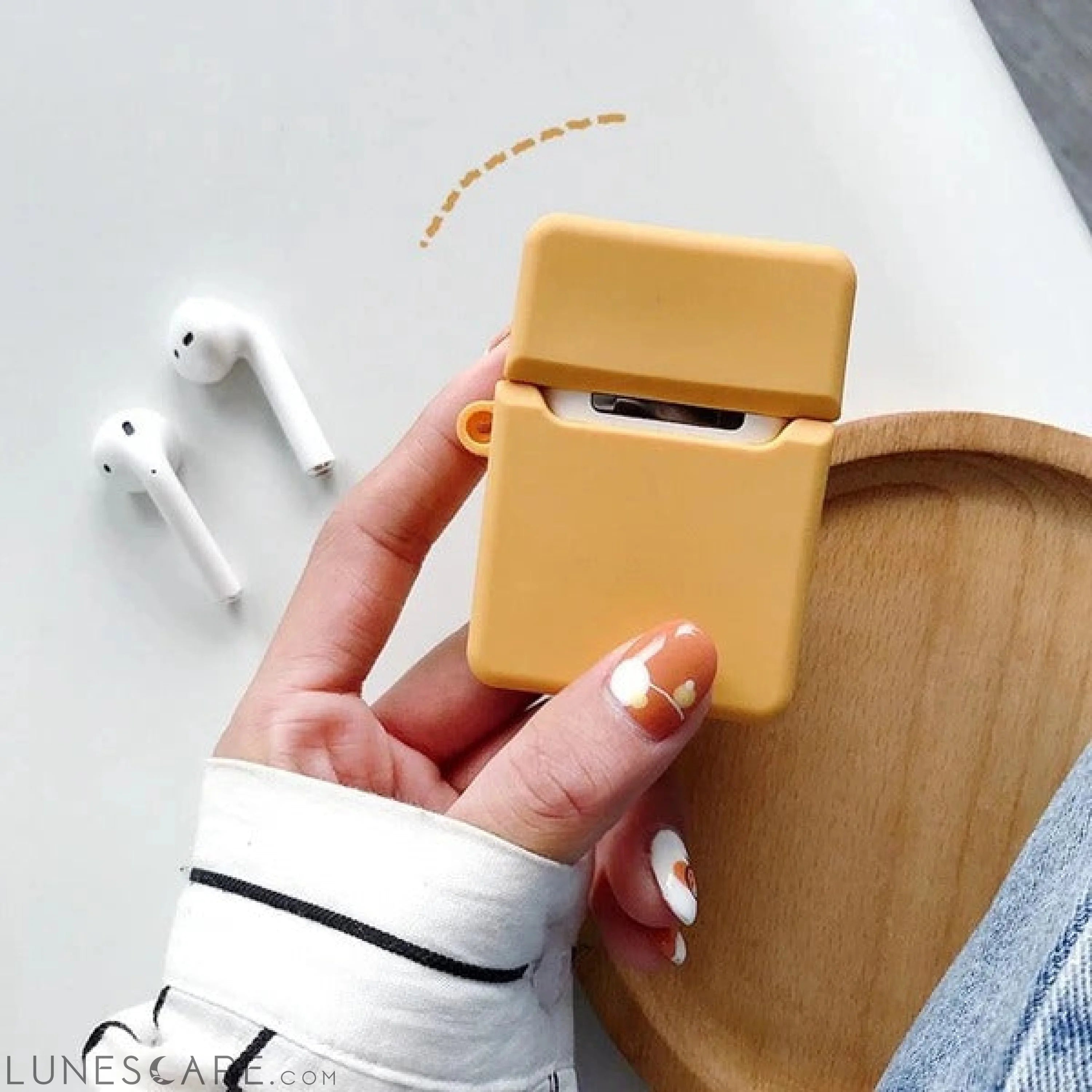 AirPods Hot Dog Silicone Case Cover LUNESCAPE
