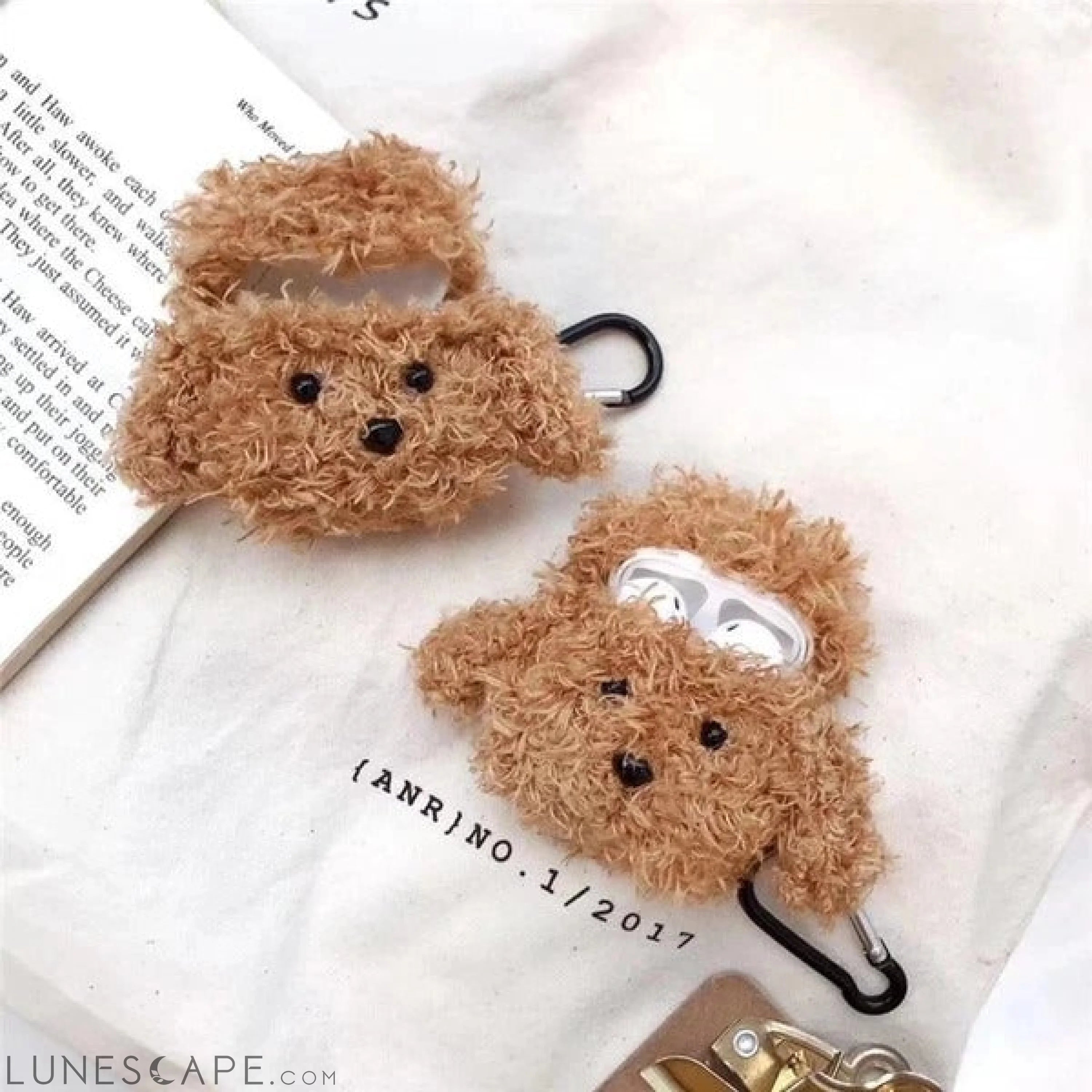 AirPods Poodle Dog Soft Case Cover LUNESCAPE