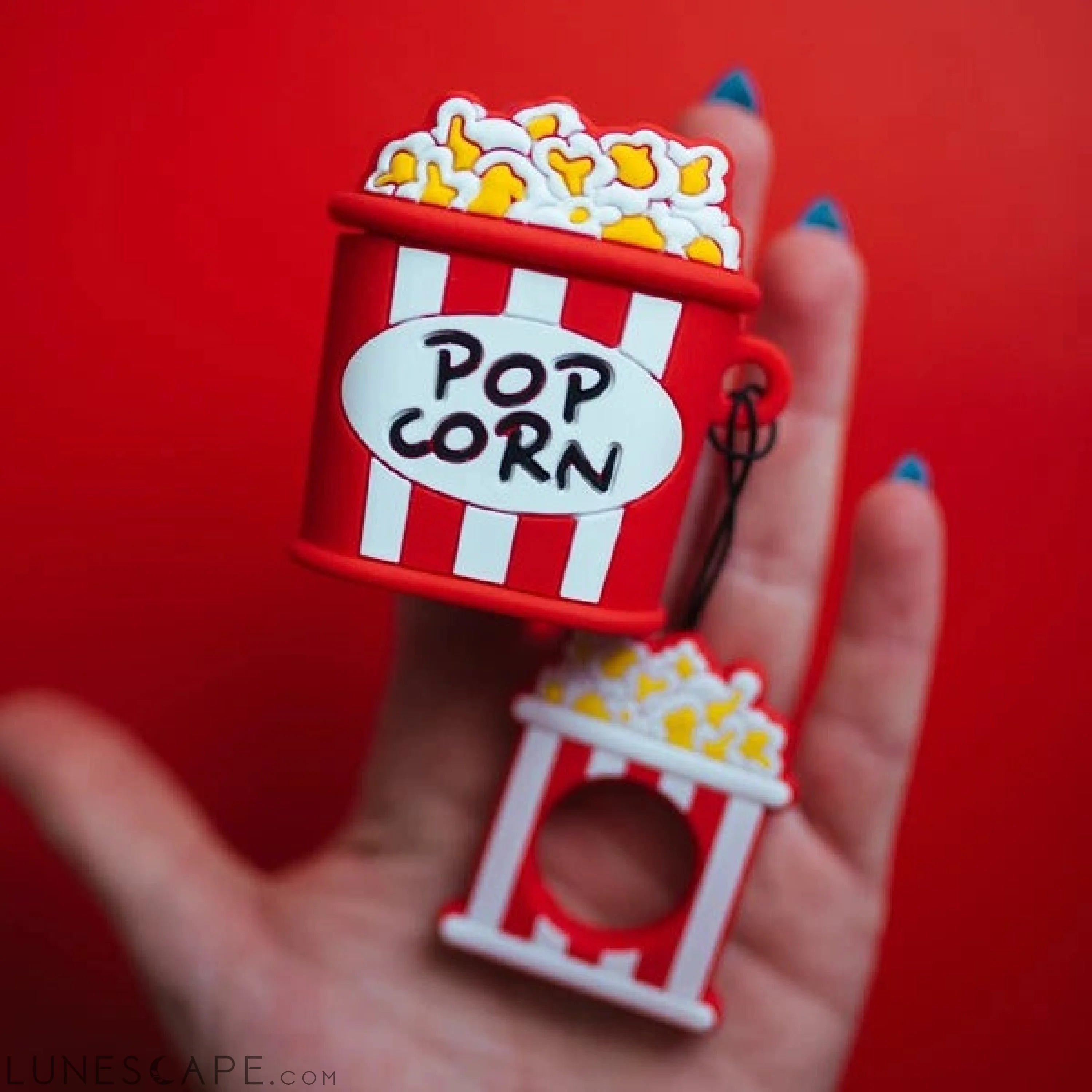 AirPods PopCorn Chips Silicone Case Cover LUNESCAPE