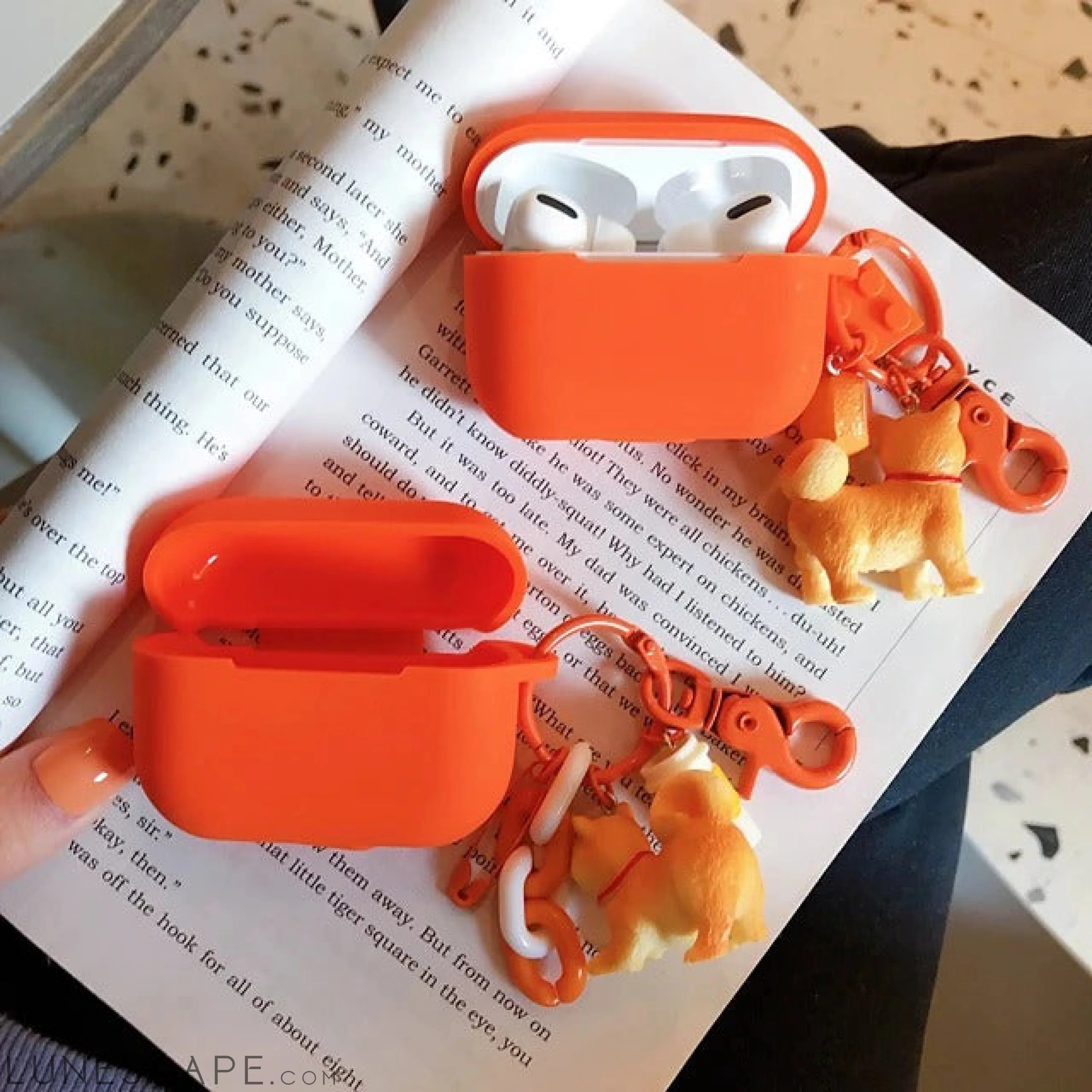 AirPods Pro Case Christmas Silicone Soft Lovely Pattern Portable LUNESCAPE